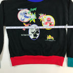 KIDS 90s Color Block Power Rangers Crewneck - M 10/12 miUSA