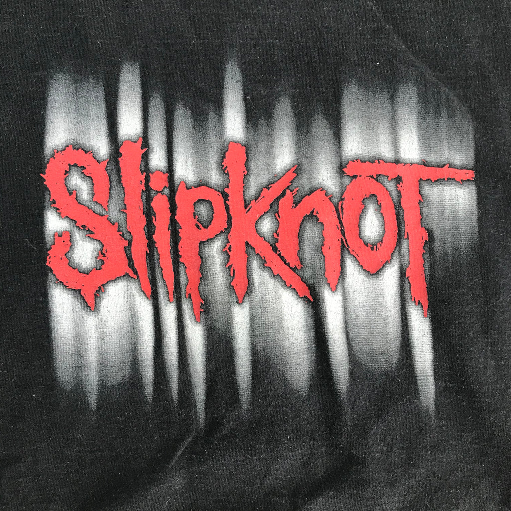 Y2K Slipknot Barcode Tee Concert Bootleg - M