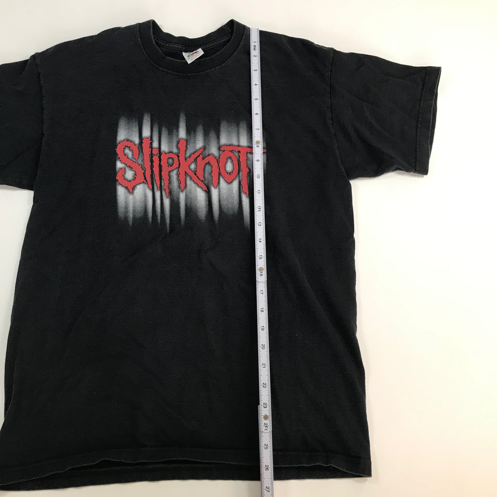 Y2K Slipknot Barcode Tee Concert Bootleg - M