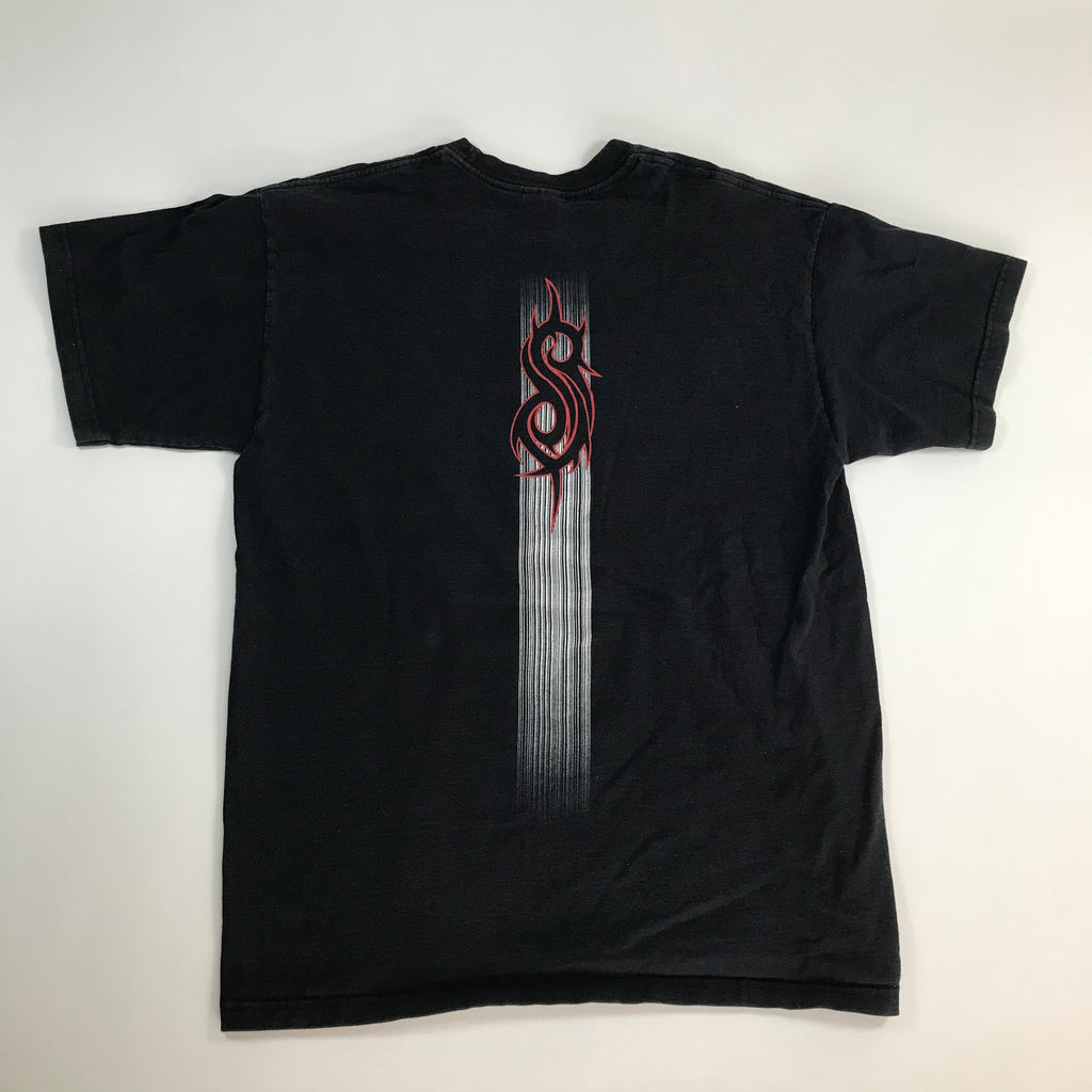 Y2K Slipknot Barcode Tee Concert Bootleg - M