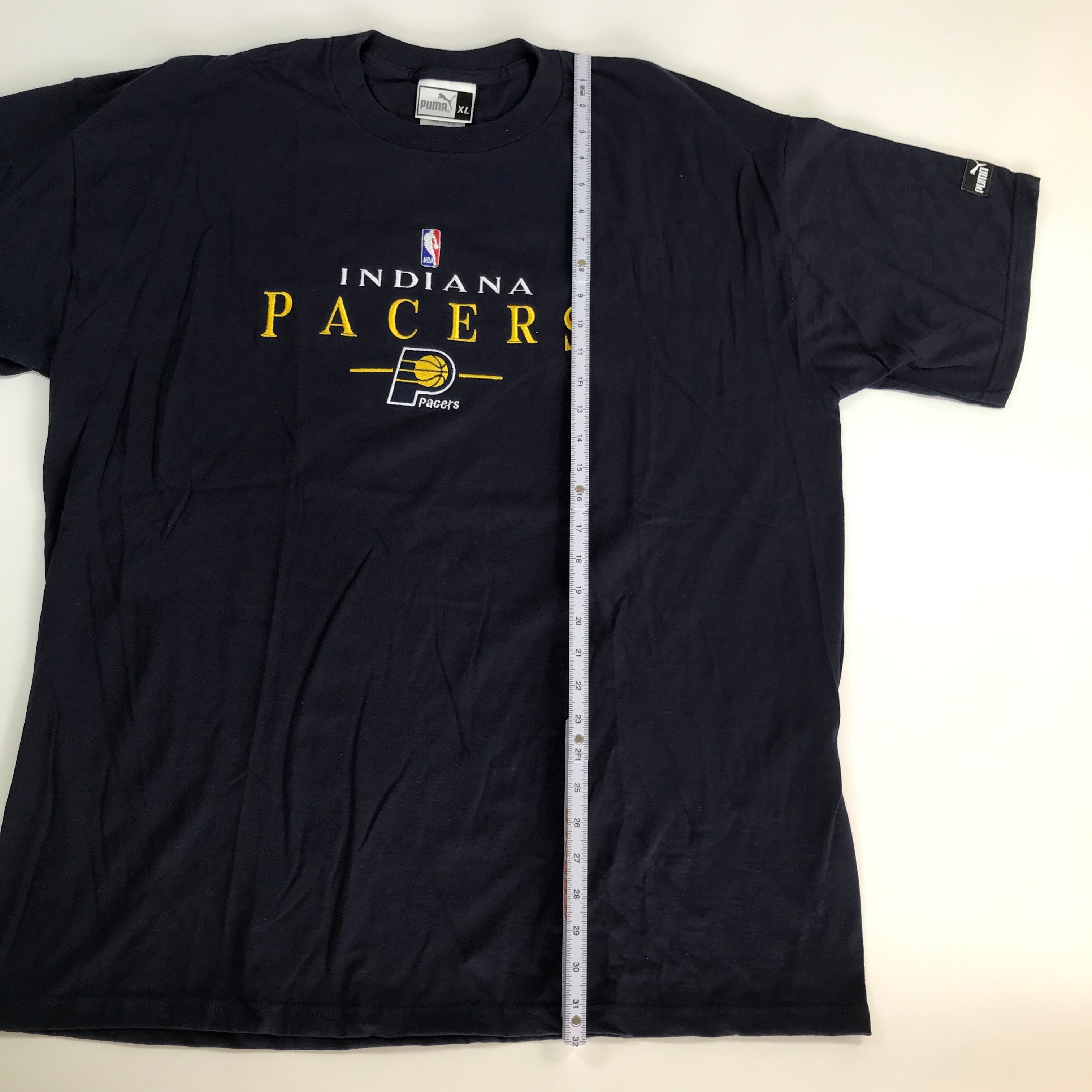 90s Puma Embroidered Indiana Pacers Tee - XL
