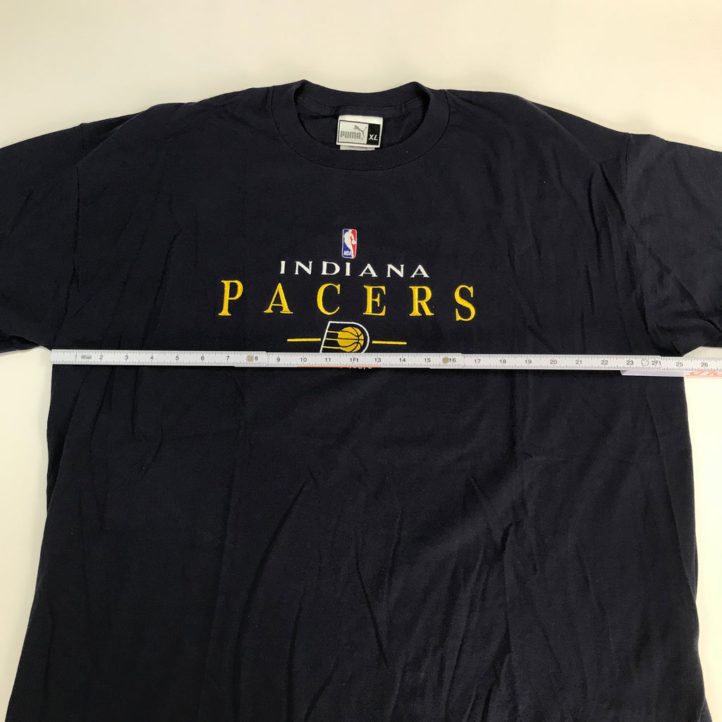 90s Puma Embroidered Indiana Pacers Tee - XL