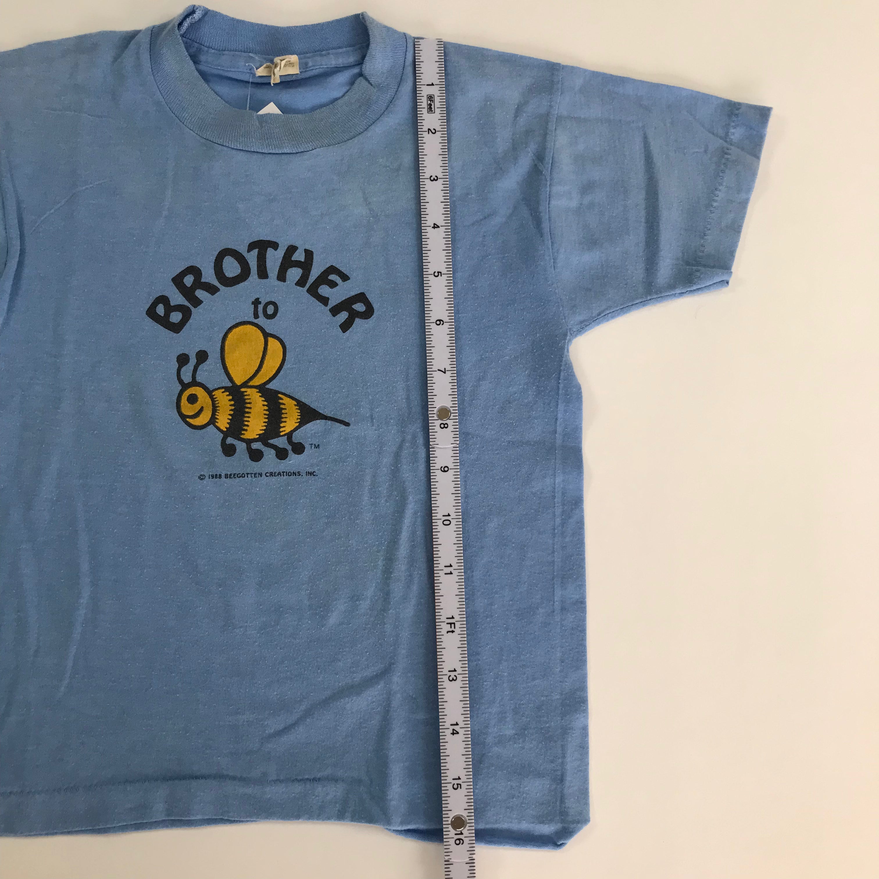 KIDS 80s Brother to Bee Single Stitch Tee - N/S