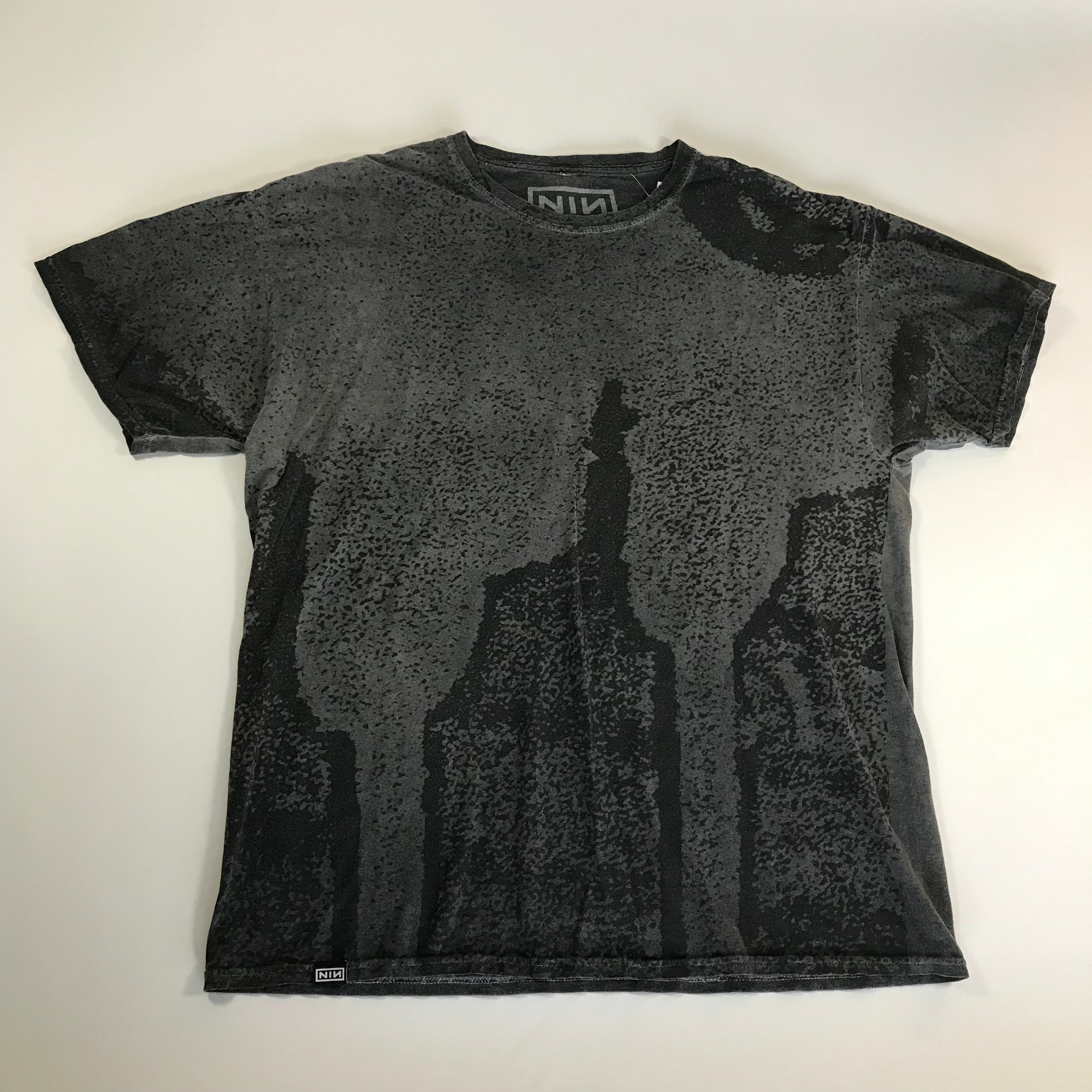 2000s Nine Inch Nails AOP shirt - XL