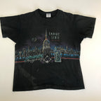 90s Single Stitch San Segal NY Skyline AOP Tee - XL