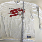 90s Columbia (TN) Academy Tennis Russell L/S Tee - L miUSA