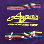 90s DEADSTOCK Aurora's Pizza & Spaghetti House Crewneck - XL