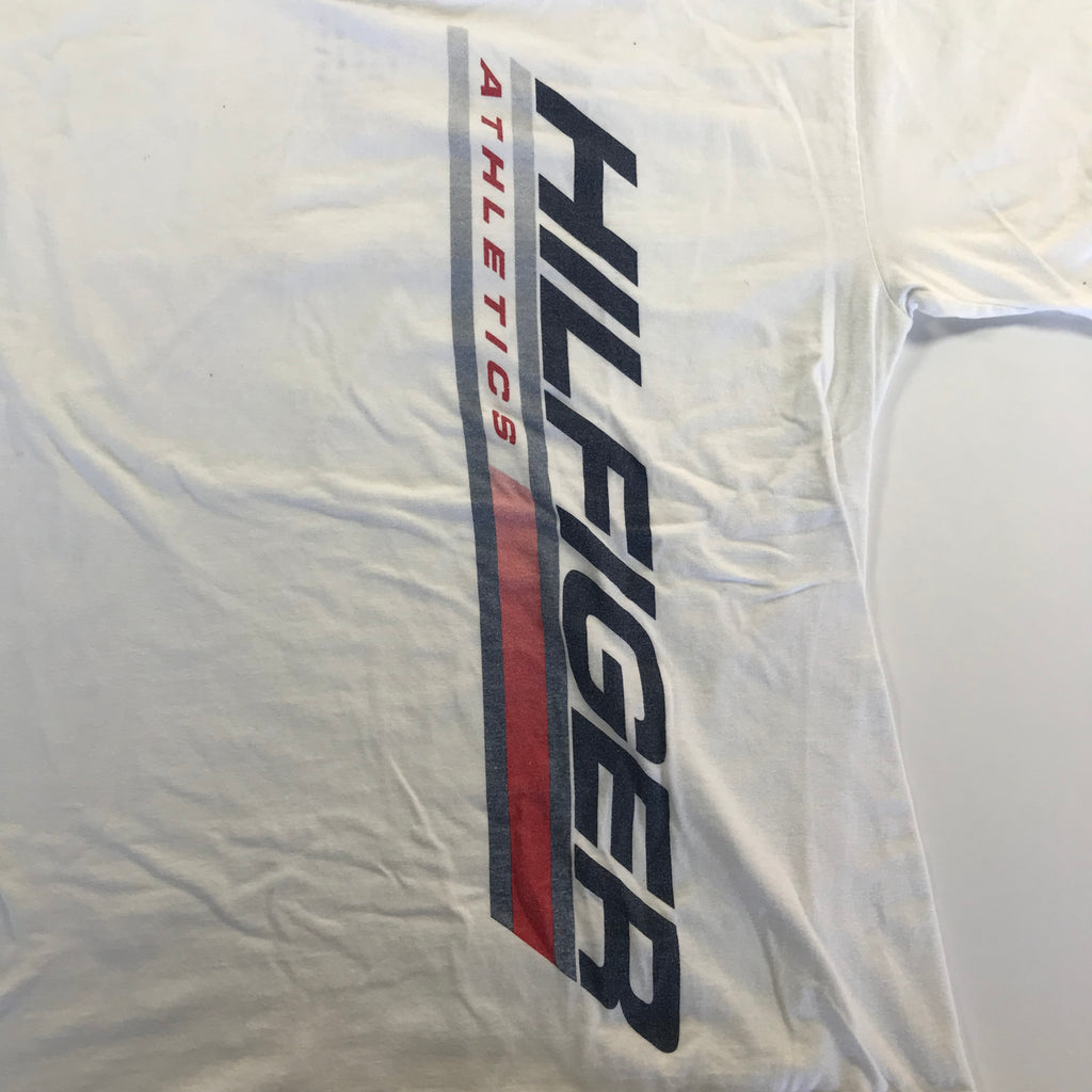 90s/Y2K Tommy Hilfiger Athletics Tee - XL