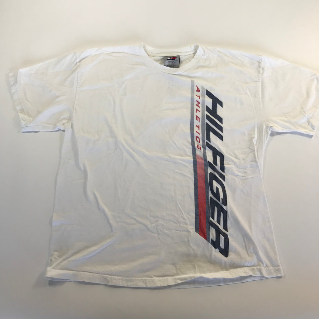 90s/Y2K Tommy Hilfiger Athletics Tee - XL