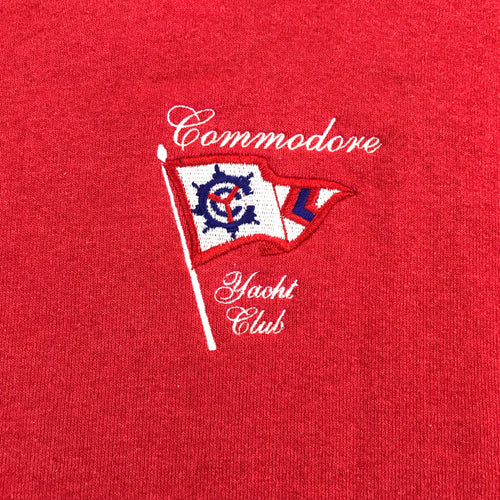 90s Cropped Nashville Commodore Yacht Club Crewneck - XL