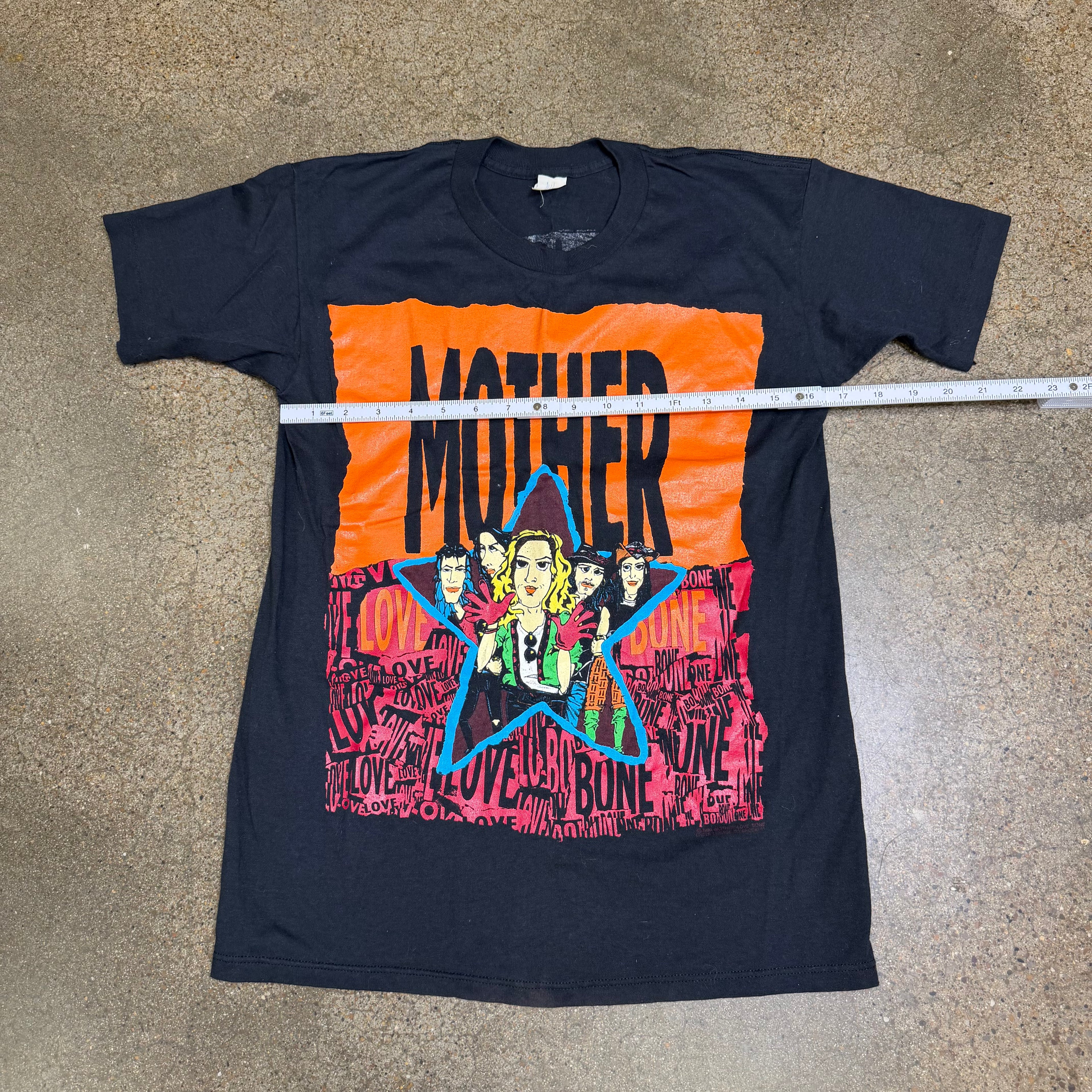 DEADSTOCK 1990 Mother Love Bone Stardogs Tee - M miUSA
