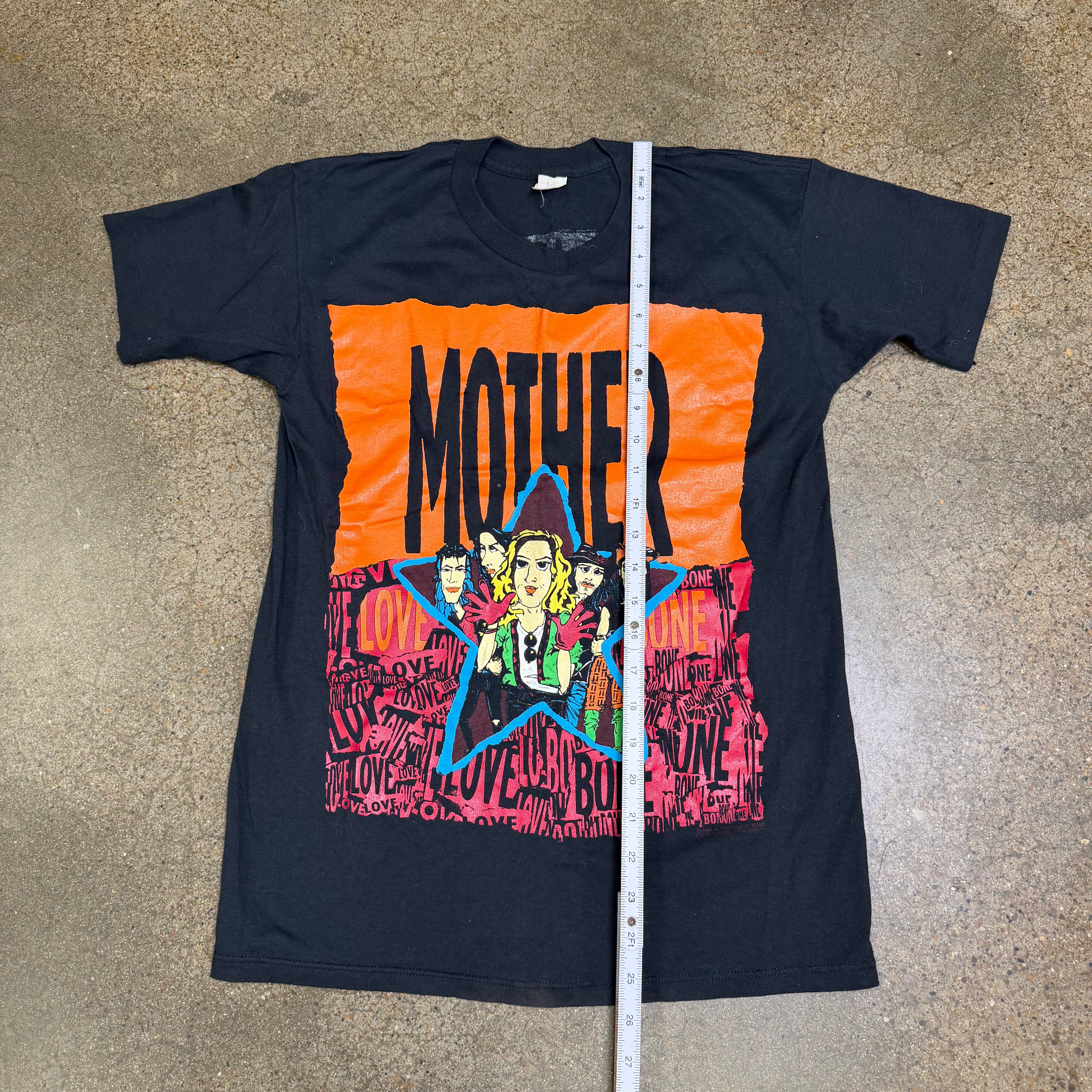 DEADSTOCK 1990 Mother Love Bone Stardogs Tee - M miUSA