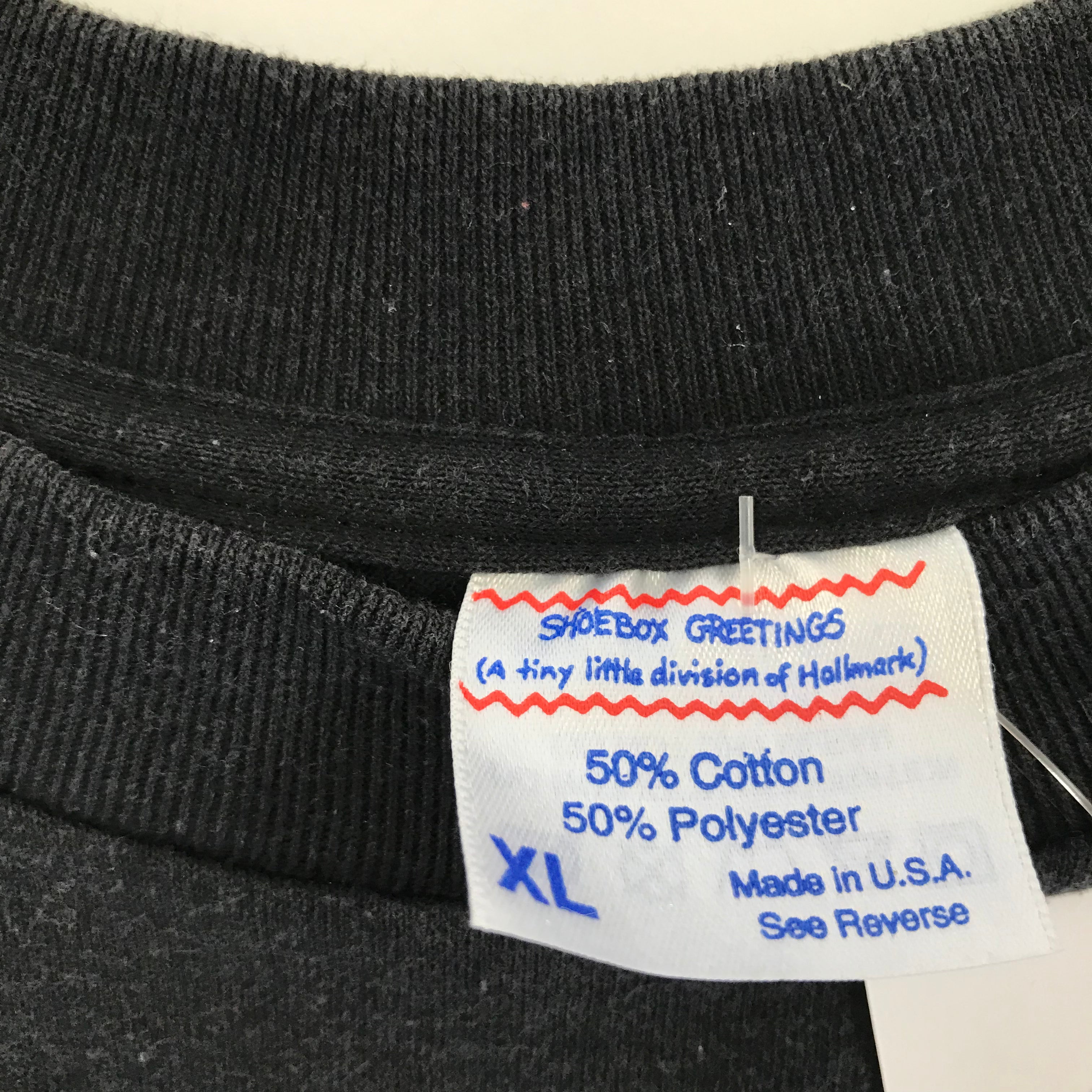 90s Shoebox Greetings Aging GRAYsfully Single Stitch Tee - XL miUSA