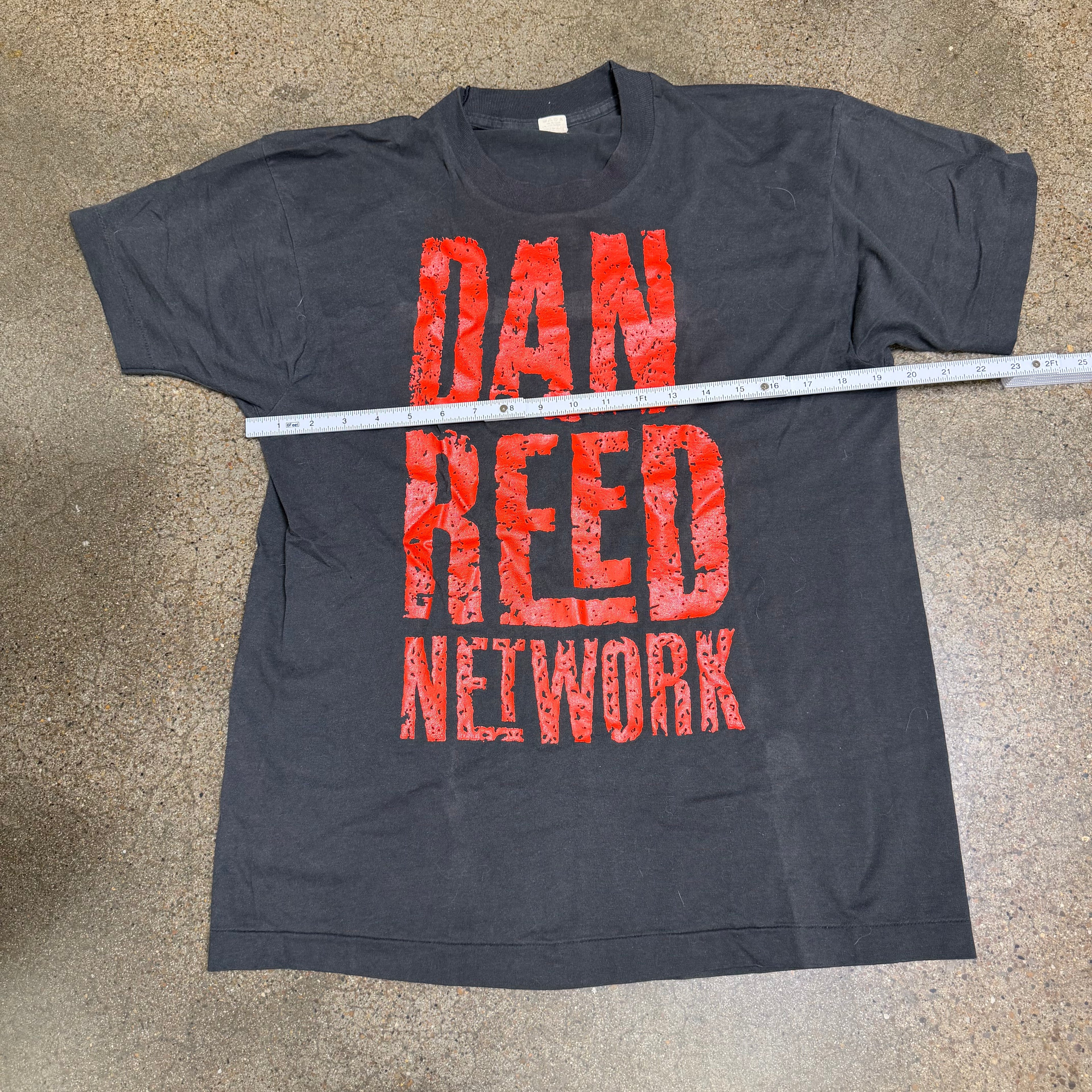 80s/90s Dan Reed Network Single Stitch Logo Tee - XL