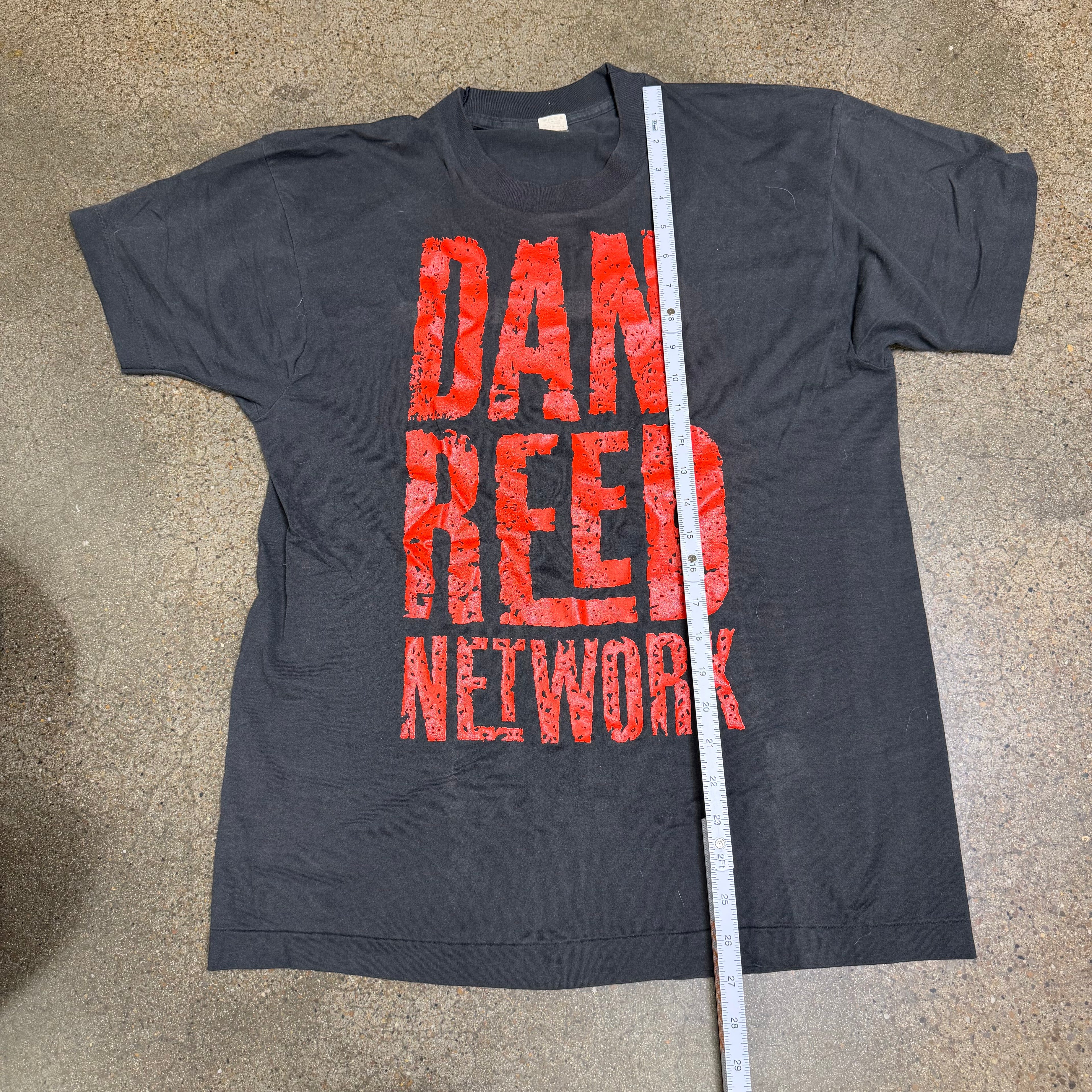 80s/90s Dan Reed Network Single Stitch Logo Tee - XL