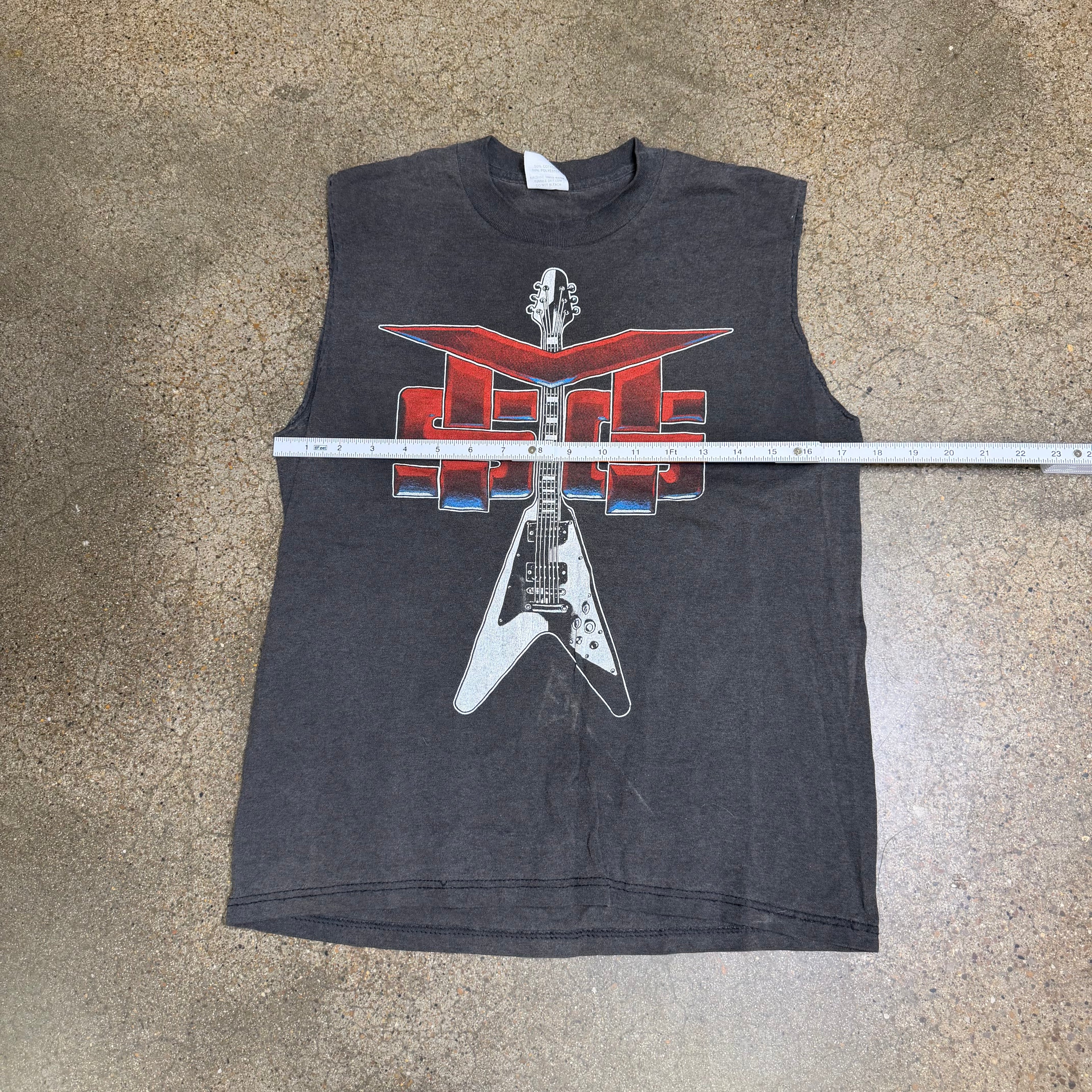 1987 McAuley Schenker Group Muscle Tee - M miUSA
