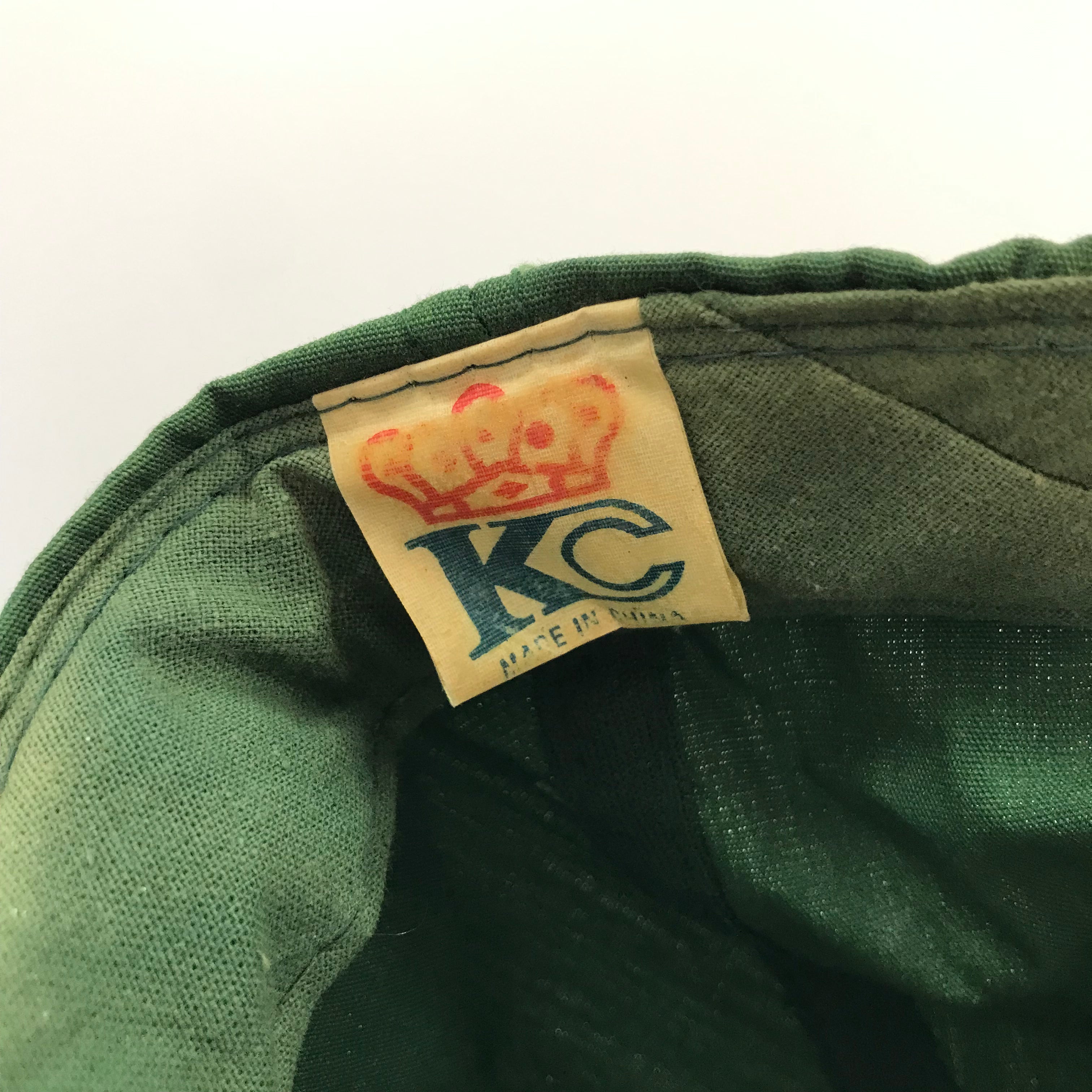 80s/90s Sunfaded Gallatin Green Wave Slider Back