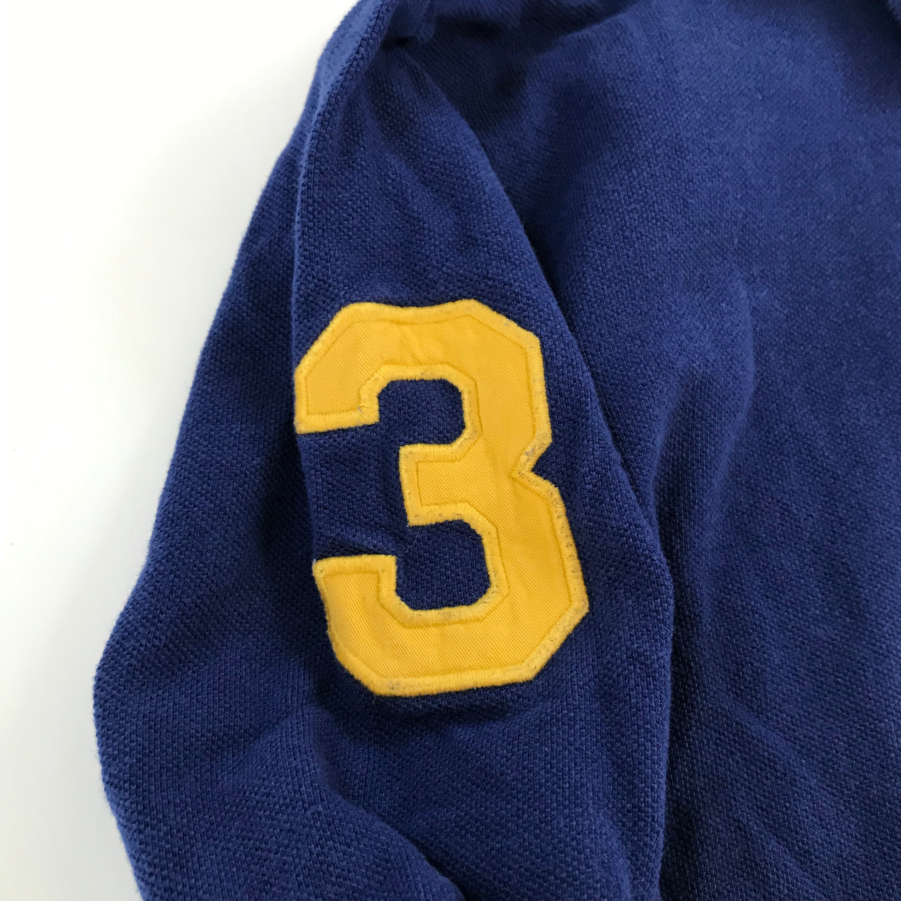 KIDS Ralph Lauren Big Pony L/S Rugby - Youth M 10-12