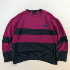 80s/90s Dockers Color Block Navy/Fuchsia Crewneck - L