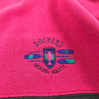 80s/90s Dockers Color Block Navy/Fuchsia Crewneck - L