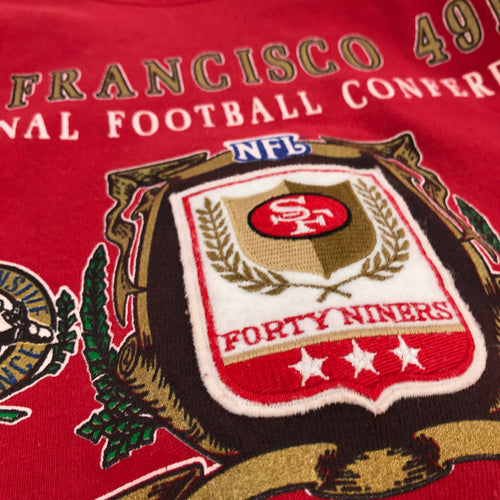 90s San Francisco 49ers Nutmeg Mills Crewneck - L miUSA