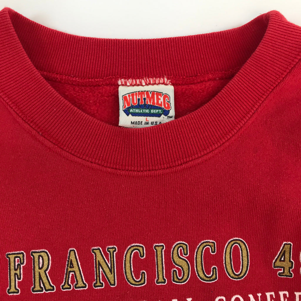 90s San Francisco 49ers Nutmeg Mills Crewneck - L miUSA