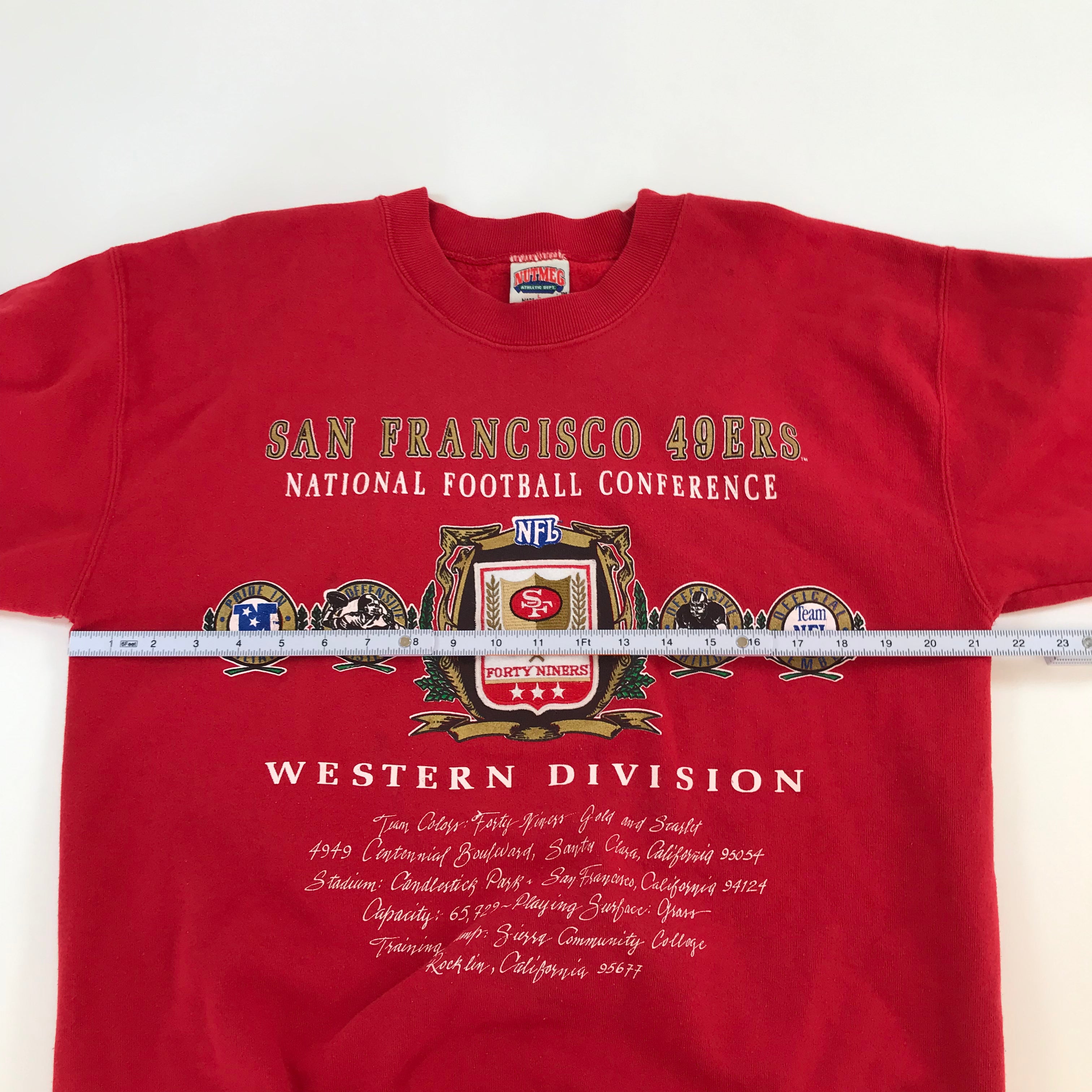 90s San Francisco 49ers Nutmeg Mills Crewneck - L miUSA