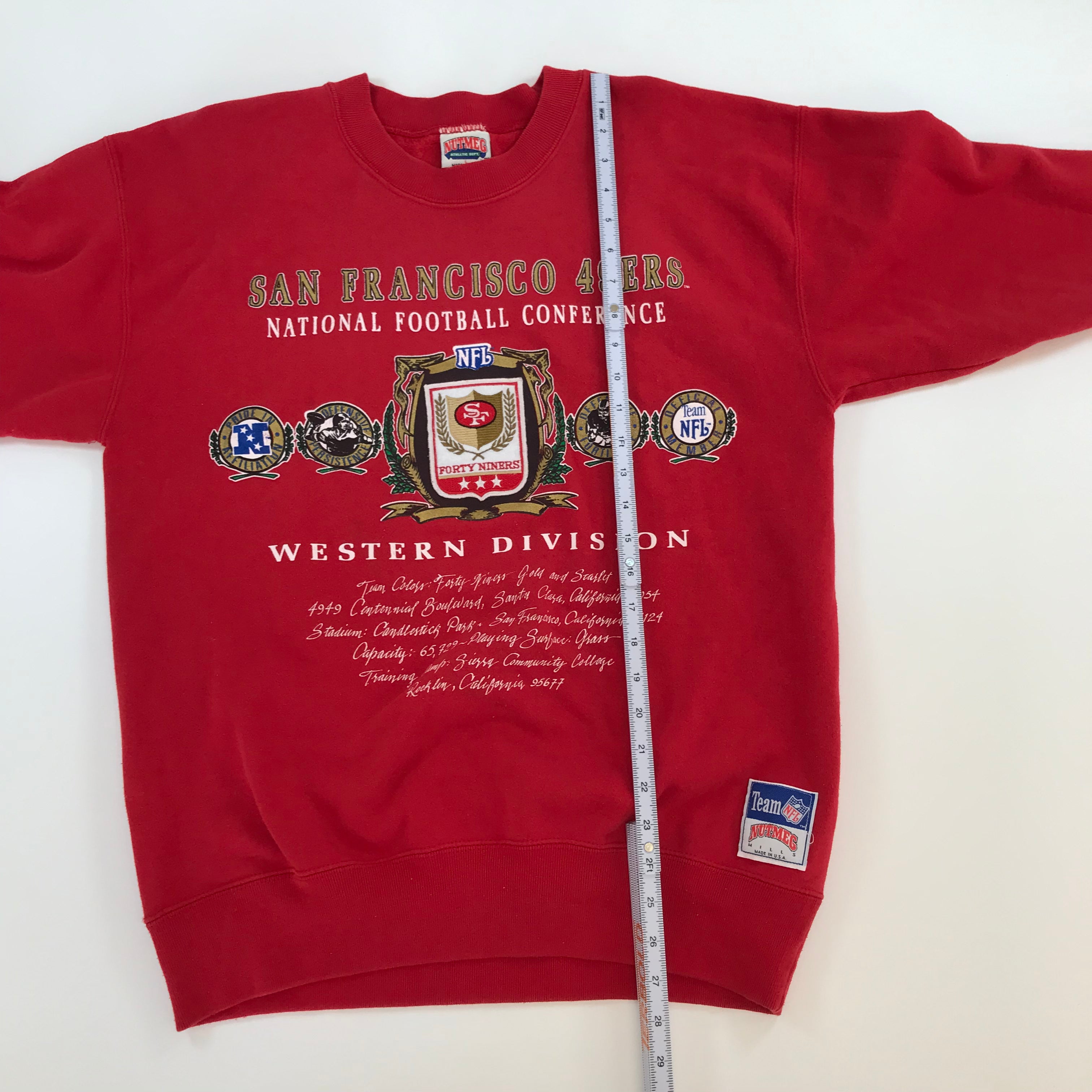 90s San Francisco 49ers Nutmeg Mills Crewneck - L miUSA