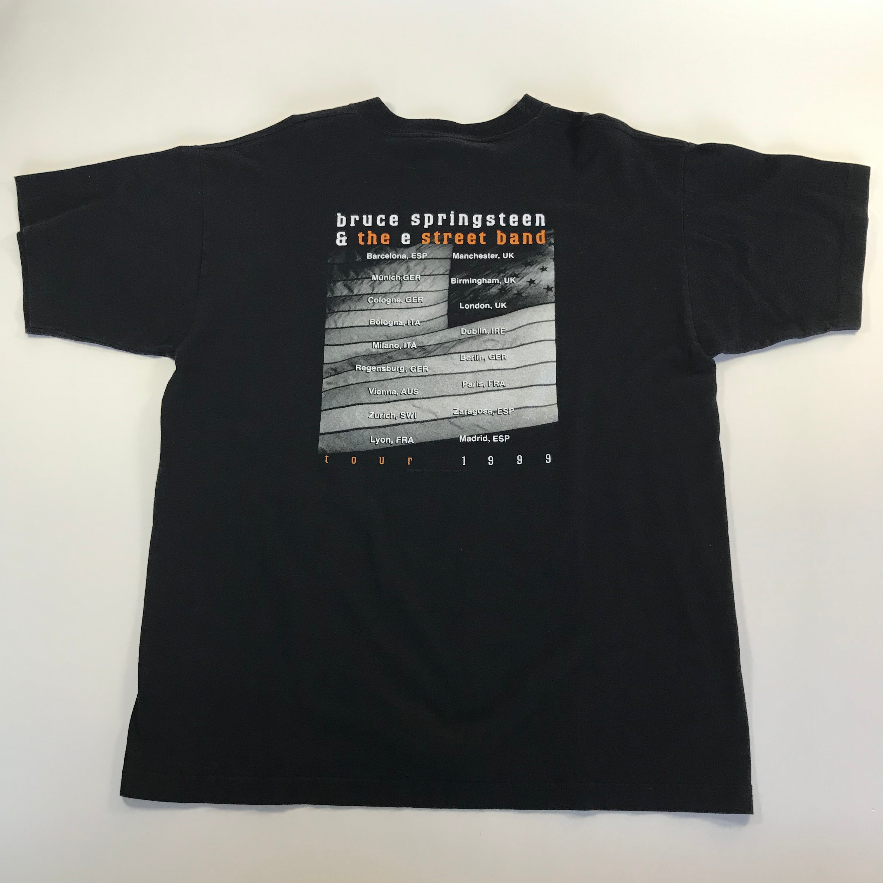 Bruce Springsteen Tour '99 Wheel - XL  - EUROPEAN DATES
