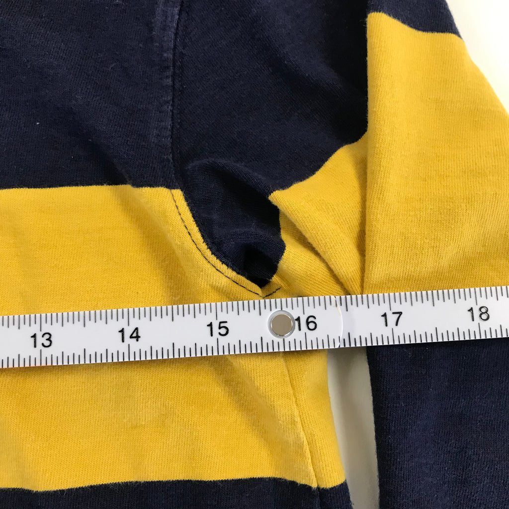 KIDS Ralph Lauren Navy Gold Rugby Polo - L 14/16