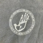 90s Single Stitch Body Glove Monochrome Logo Tee - XL miUSA