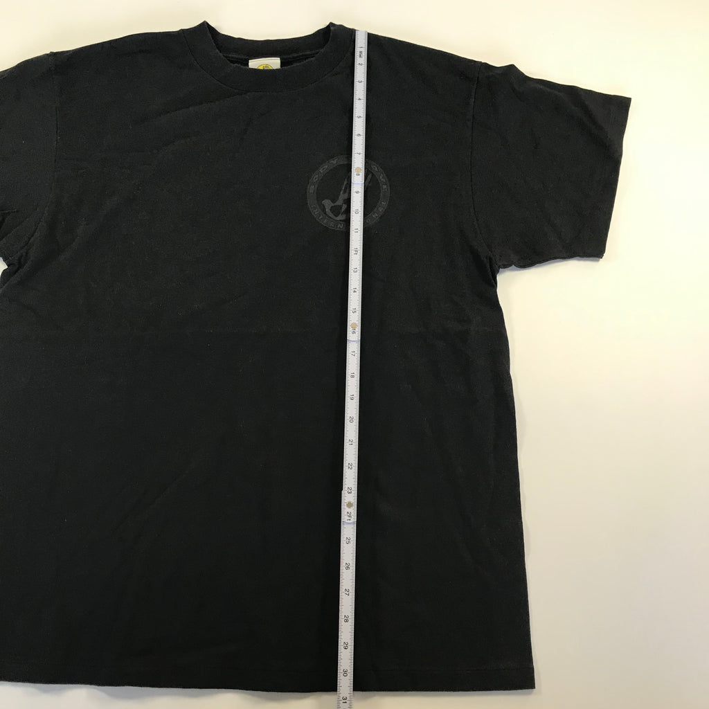 90s Single Stitch Body Glove Monochrome Logo Tee - XL miUSA