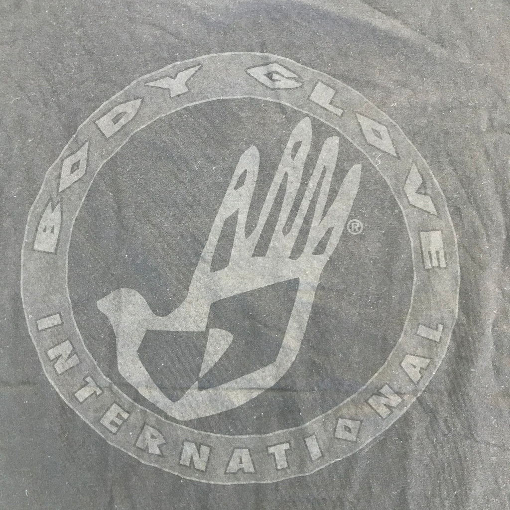 90s Single Stitch Body Glove Monochrome Logo Tee - XL miUSA