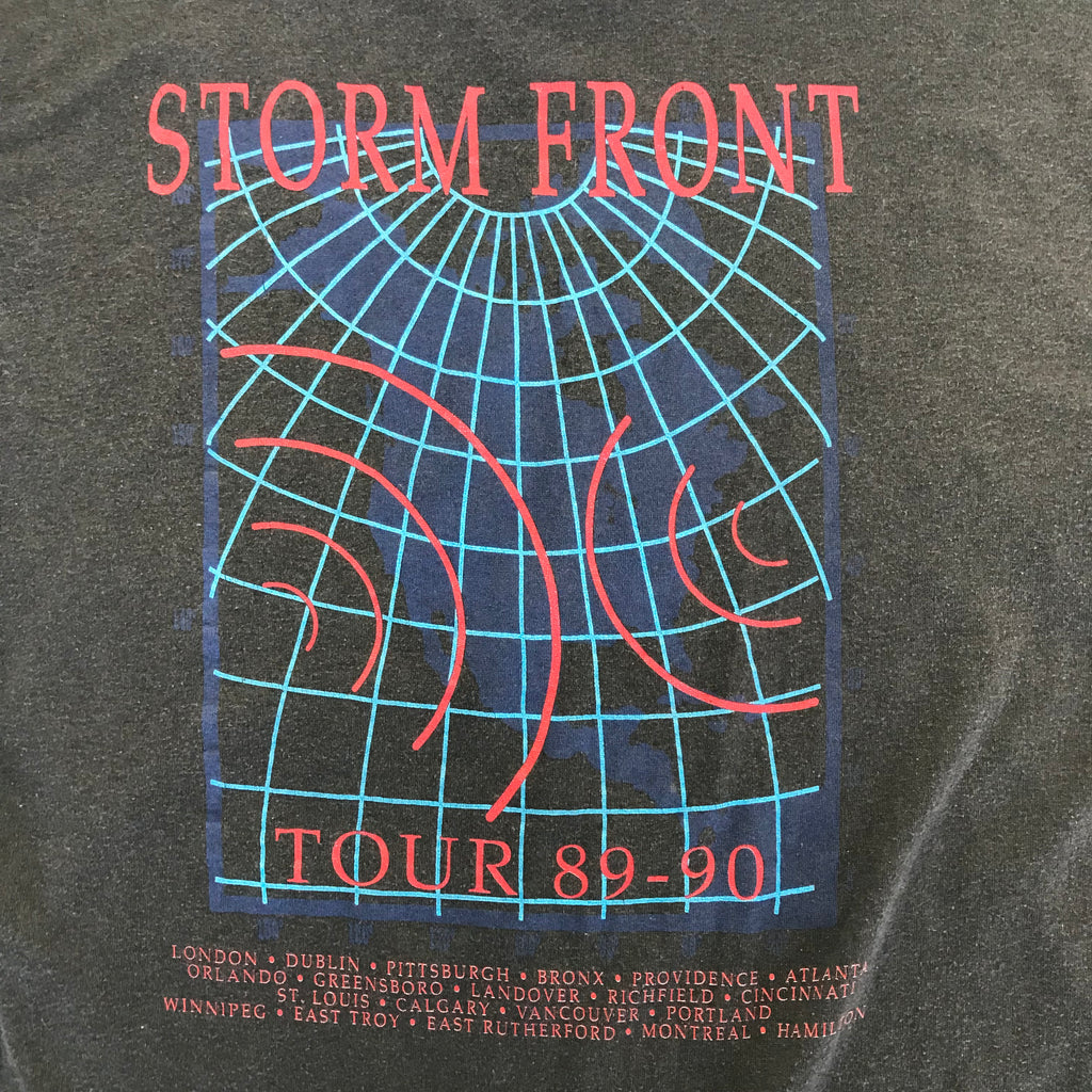 '89 Billy Joel Storm Front Tour Tee - XL