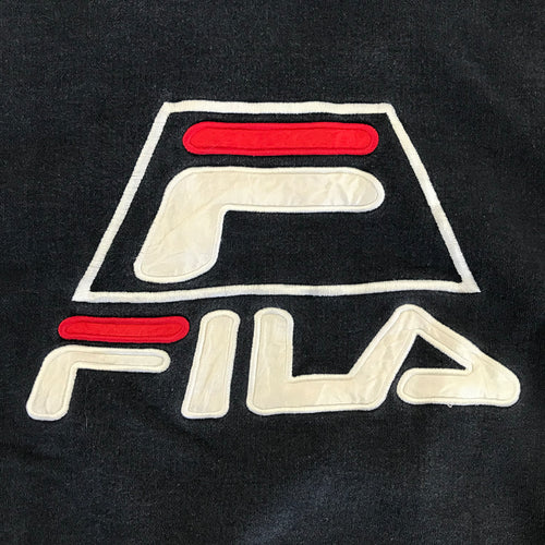 90s Fila x Grant Hill Navy Crewneck -  XL