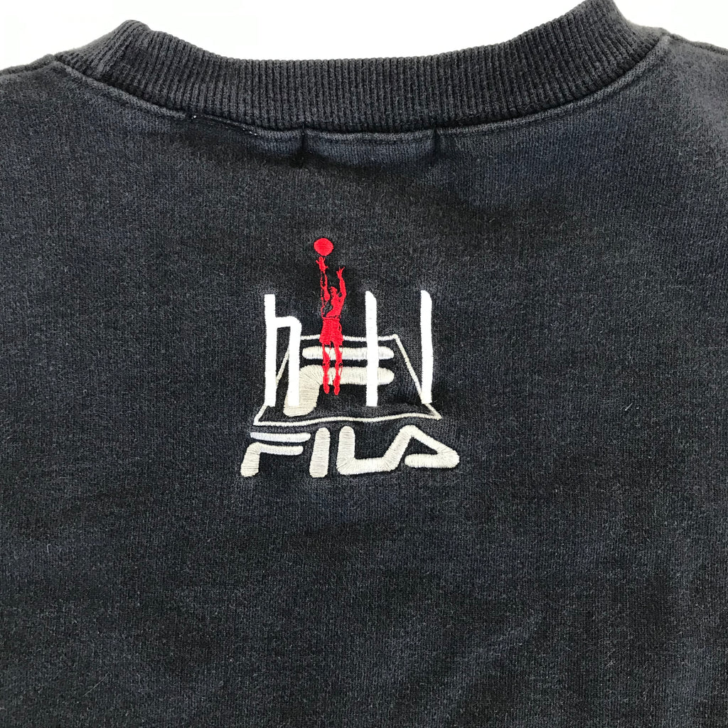 90s Fila x Grant Hill Navy Crewneck -  XL