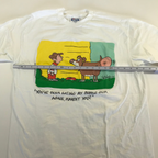 80s/90s Dog Comic Strip Single Stitch Tee - XL miUSA