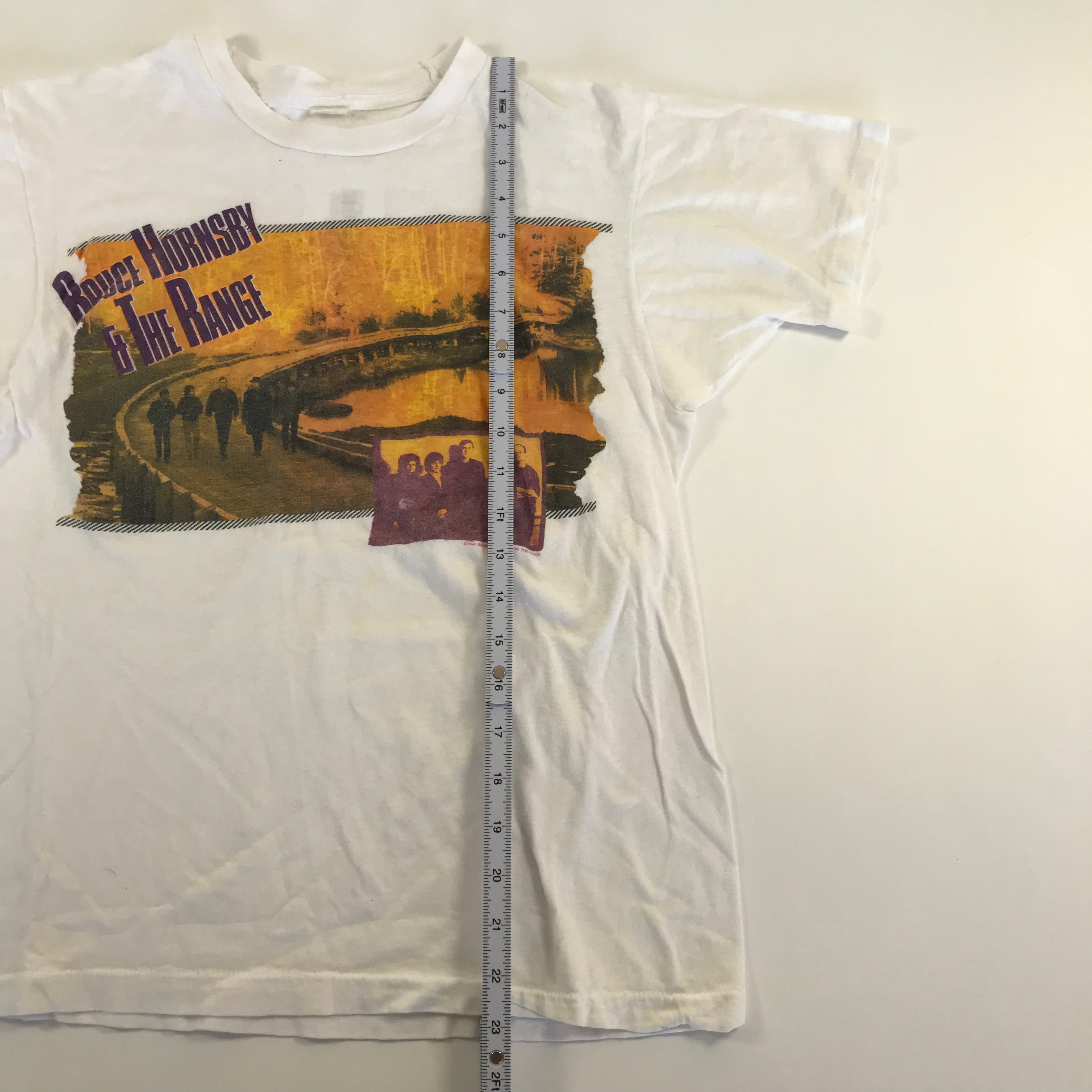 1988 Bruce Hornsby & The Range Screen Stars Single Stitch Tee - M/L miUSA