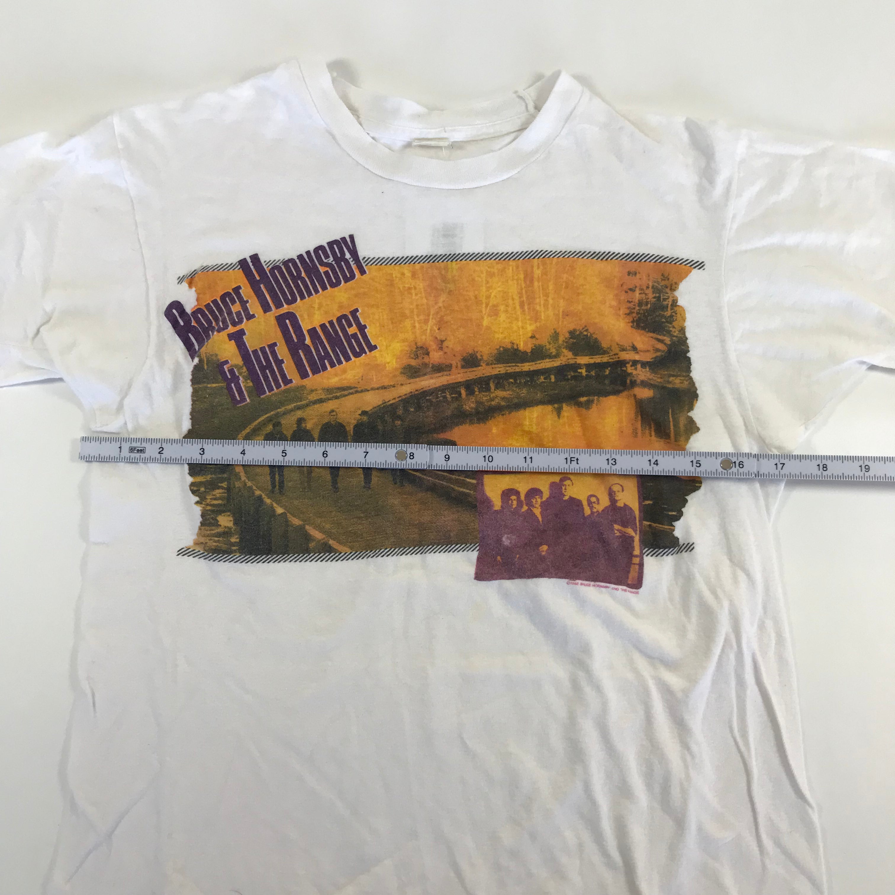 1988 Bruce Hornsby & The Range Screen Stars Single Stitch Tee - M/L miUSA