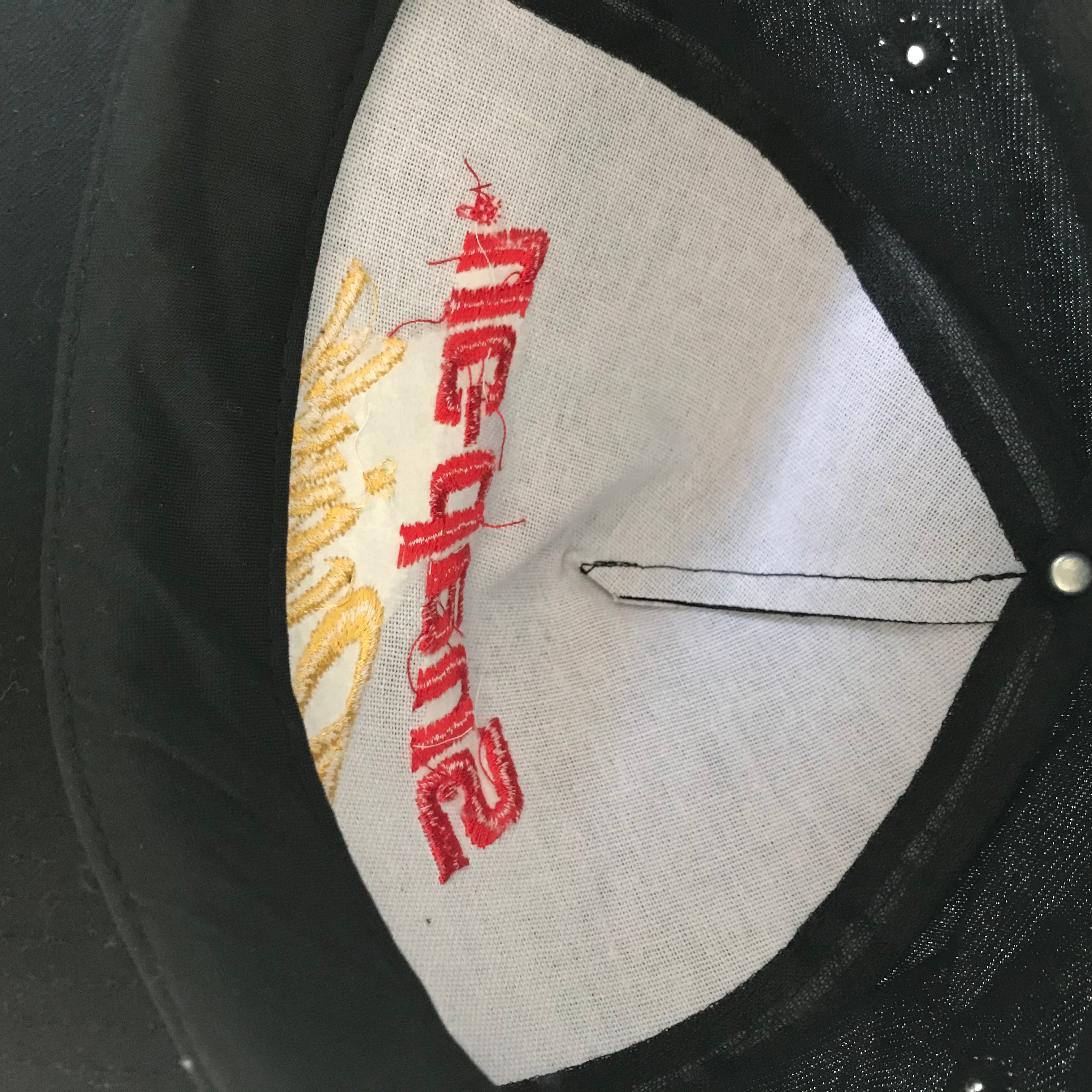 DEADSTOCK 90s Black Snap-On Racing Snapback