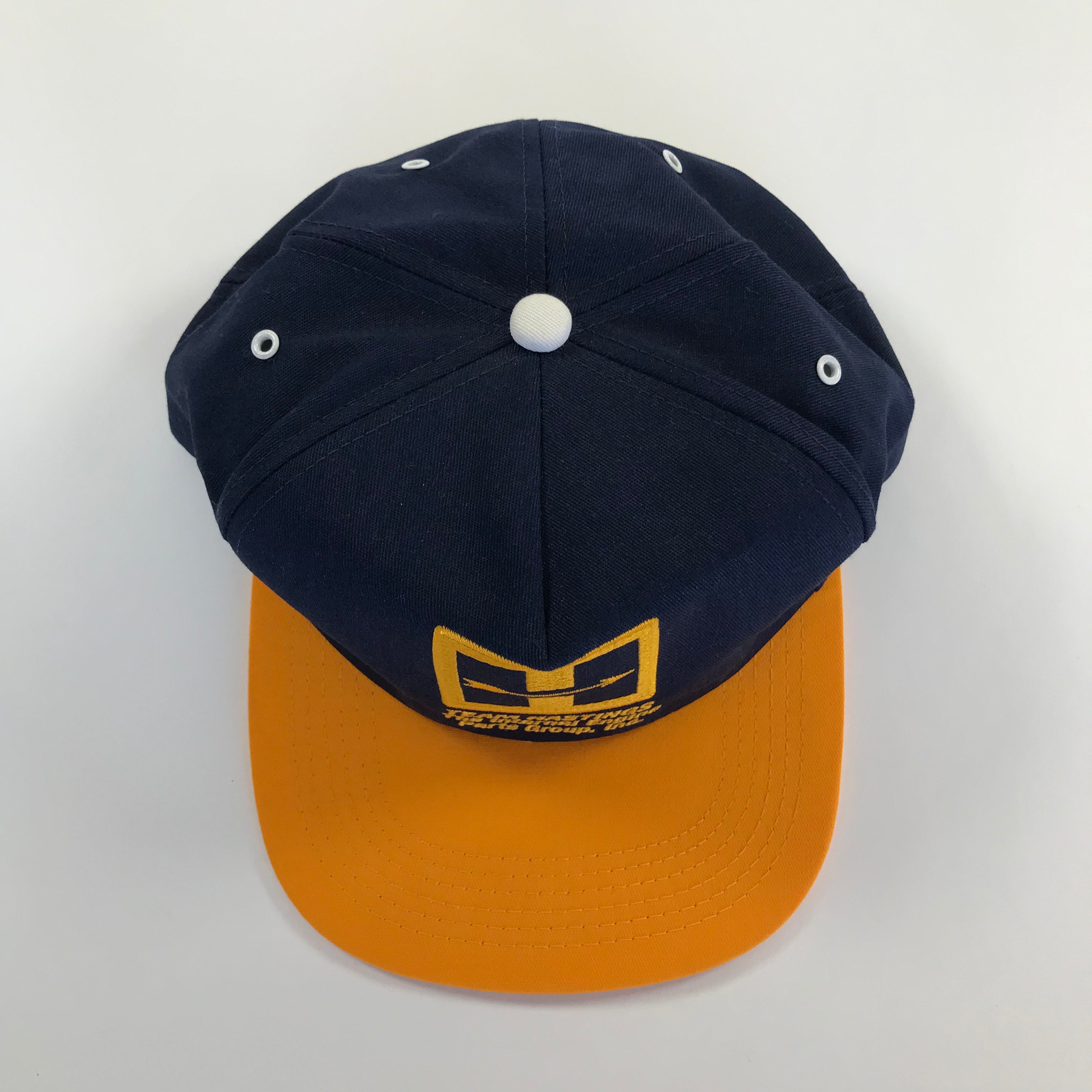 DEADSTOCK 80s/90s Two-Tone Team Hastings K-Products Snapback miUSA (1)