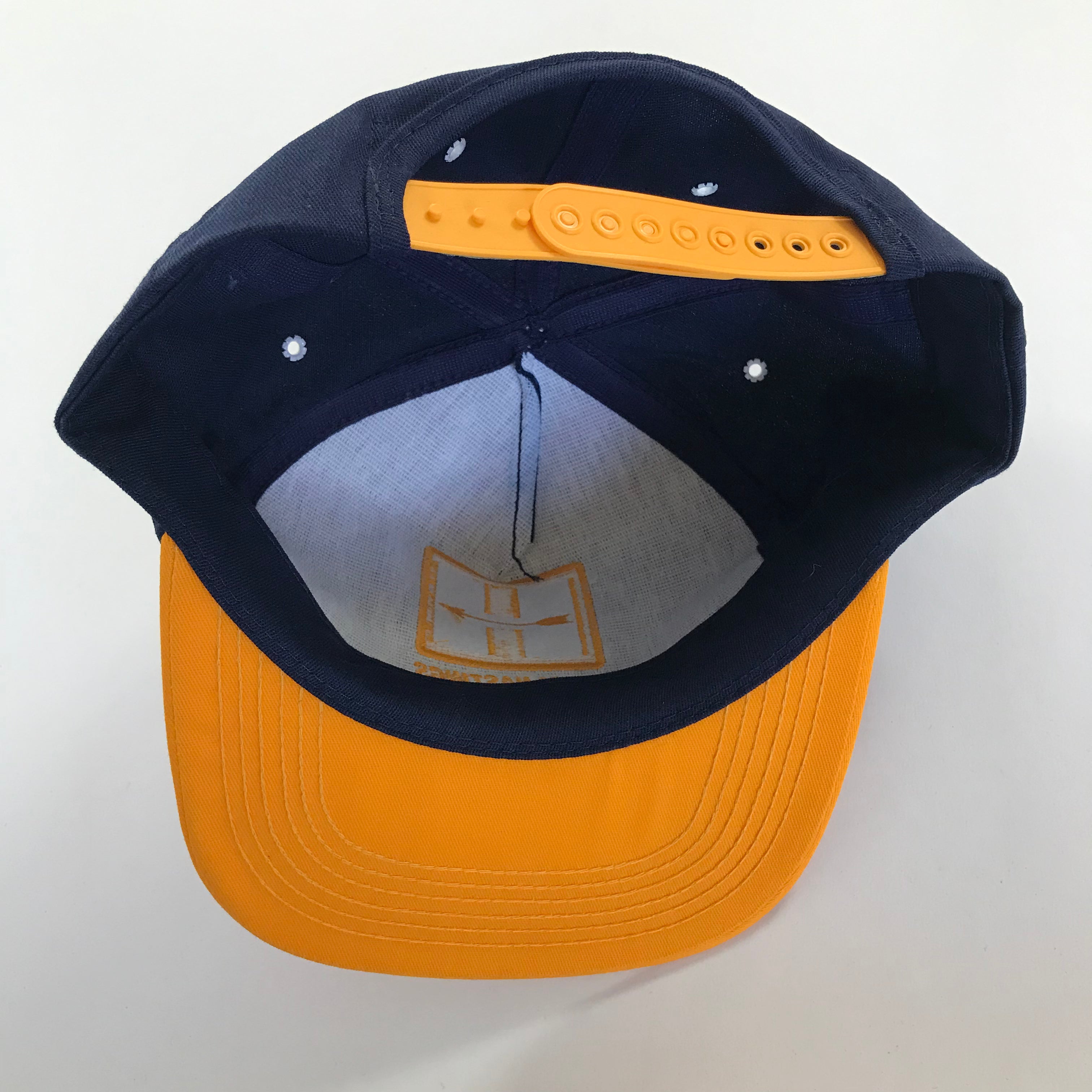 DEADSTOCK 80s/90s Two-Tone Team Hastings K-Products Snapback miUSA (1)