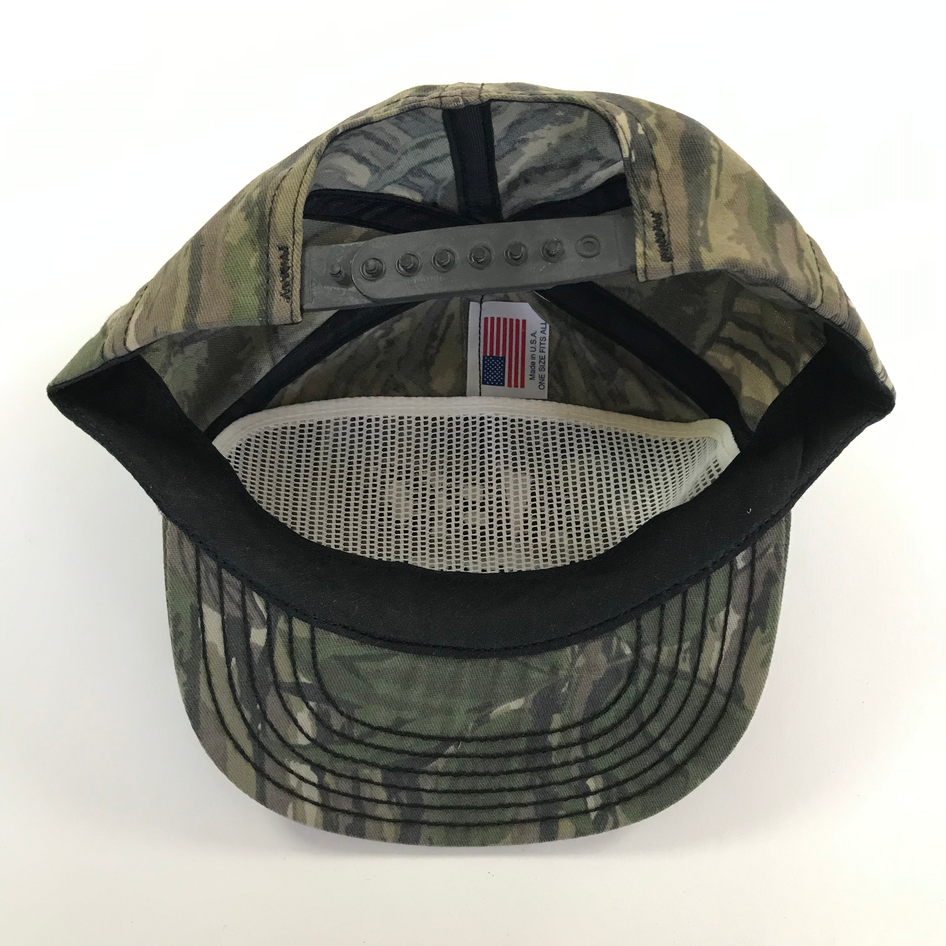 DEADSTOCK 80s/90s Realtree ABC Supply Co Snapback miUSA