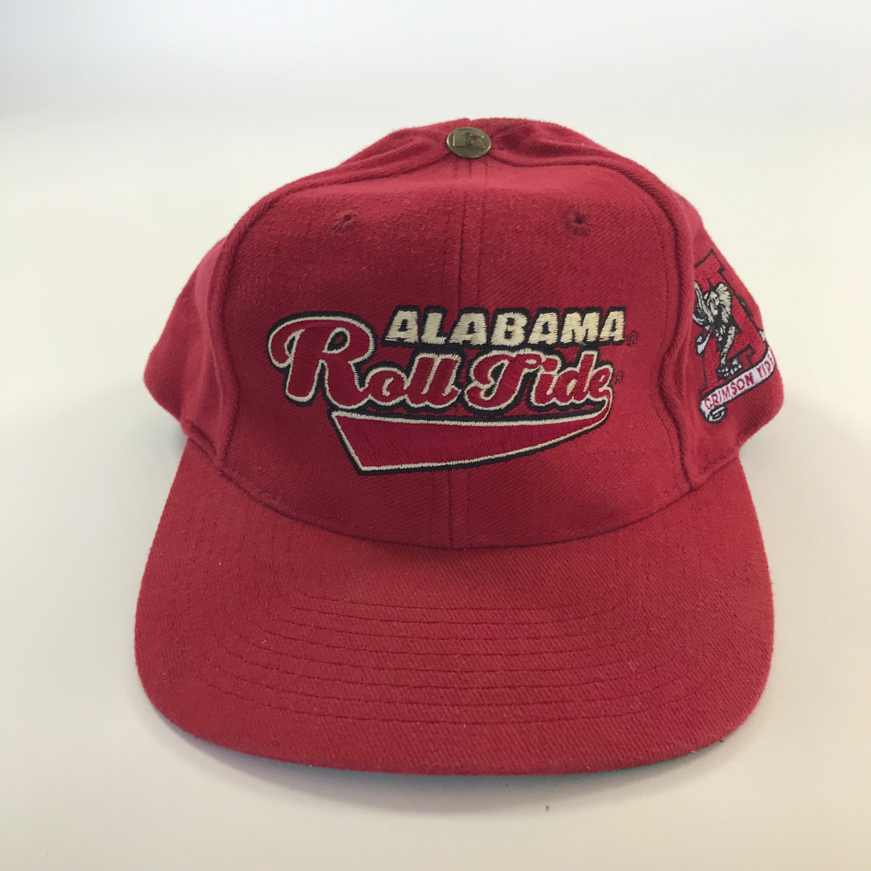 80s/90s Russell Athletics Alabama Roll Tide Big A Side Logo Strapback