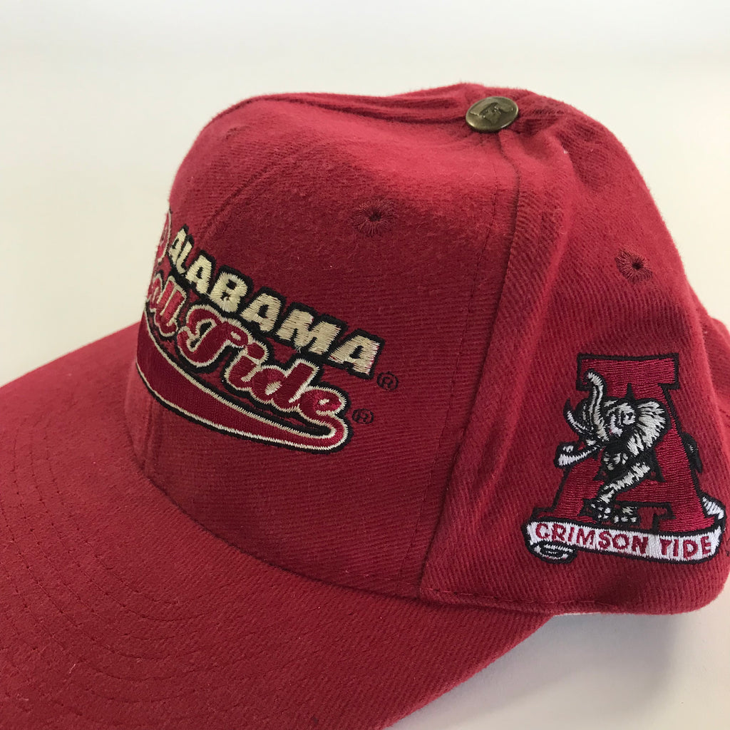 80s/90s Russell Athletics Alabama Roll Tide Big A Side Logo Strapback