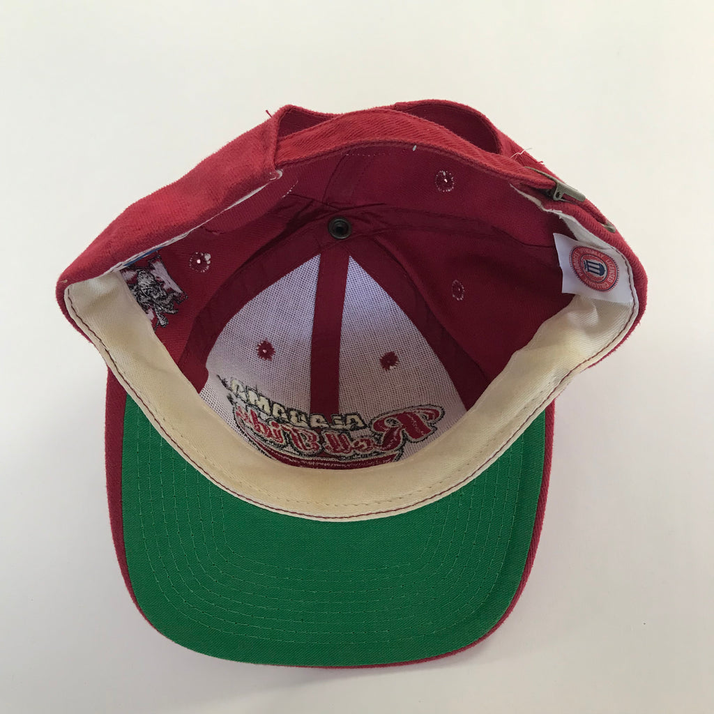 80s/90s Russell Athletics Alabama Roll Tide Big A Side Logo Strapback