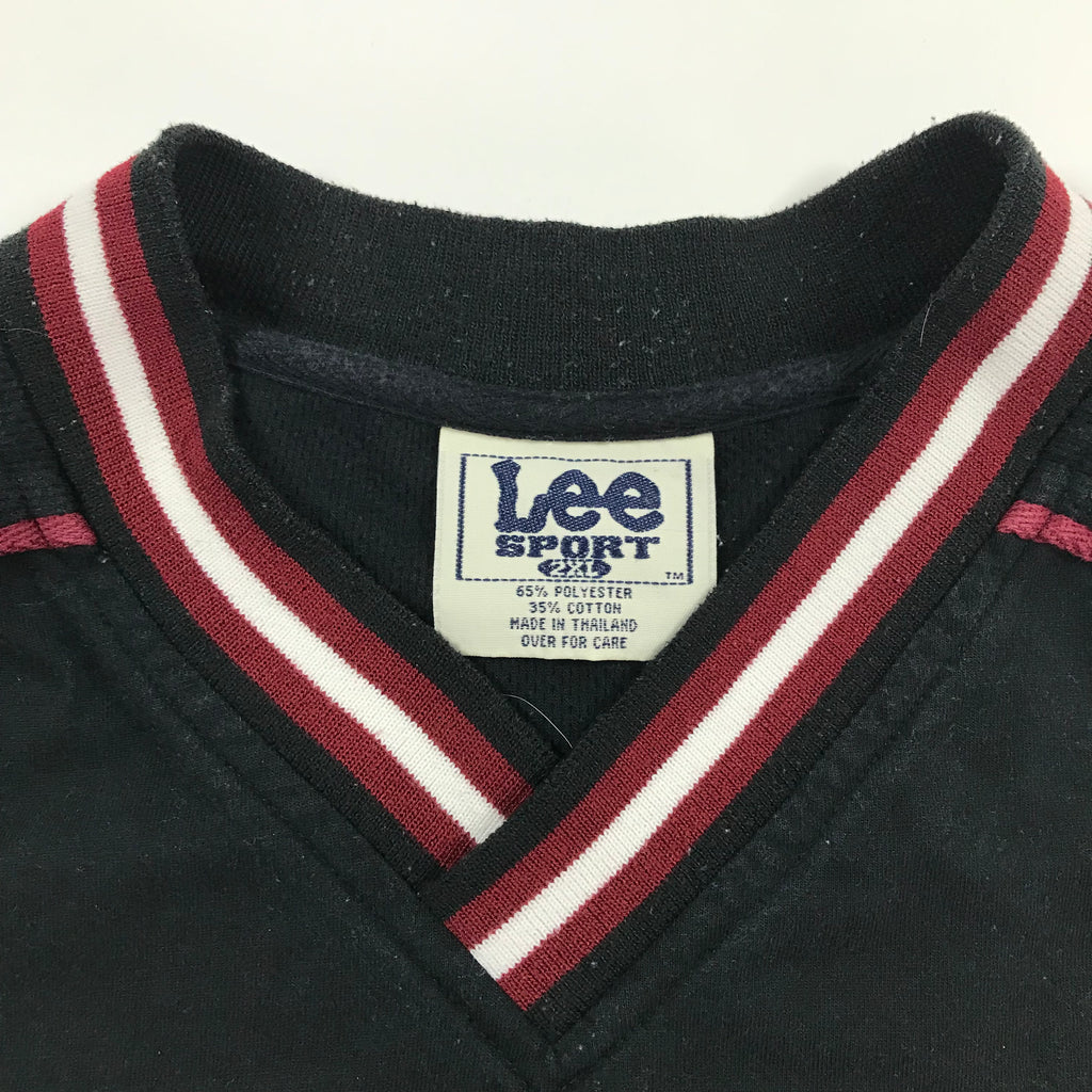Y2K Super Bowl XXXVI V-Neck Lee Pullover - 2XL