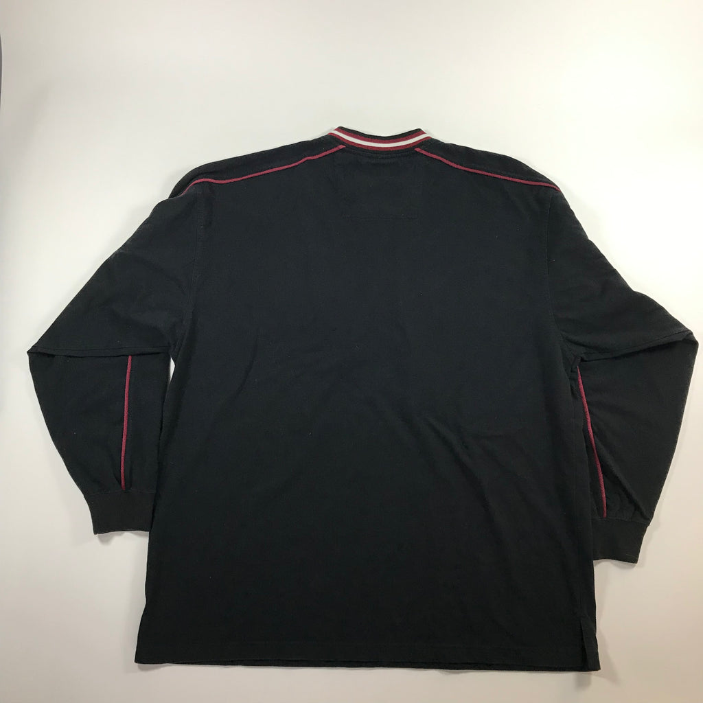 Y2K Super Bowl XXXVI V-Neck Lee Pullover - 2XL