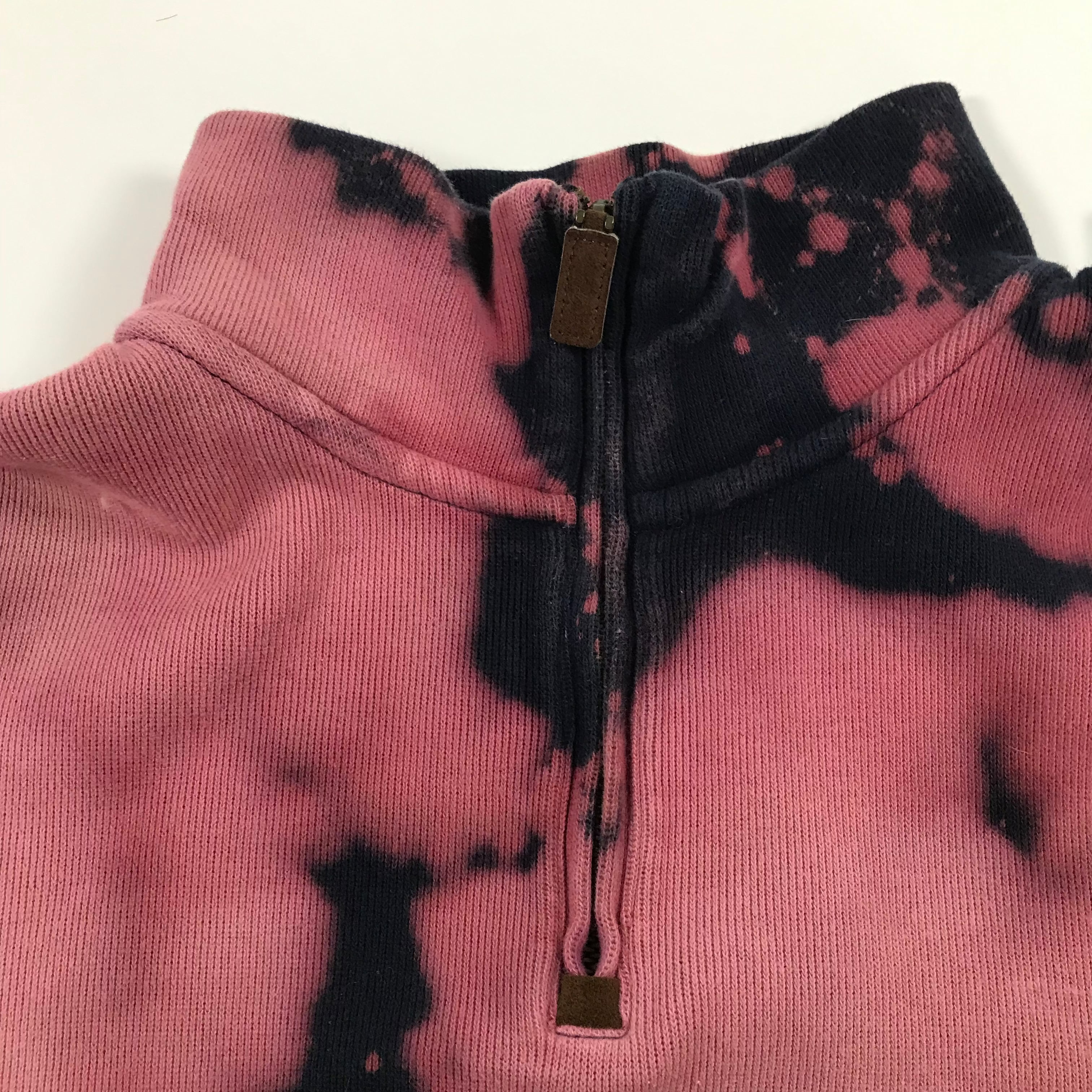 Custom Dyed Ralph Lauren Polo 1/4 Zip Pullover - L