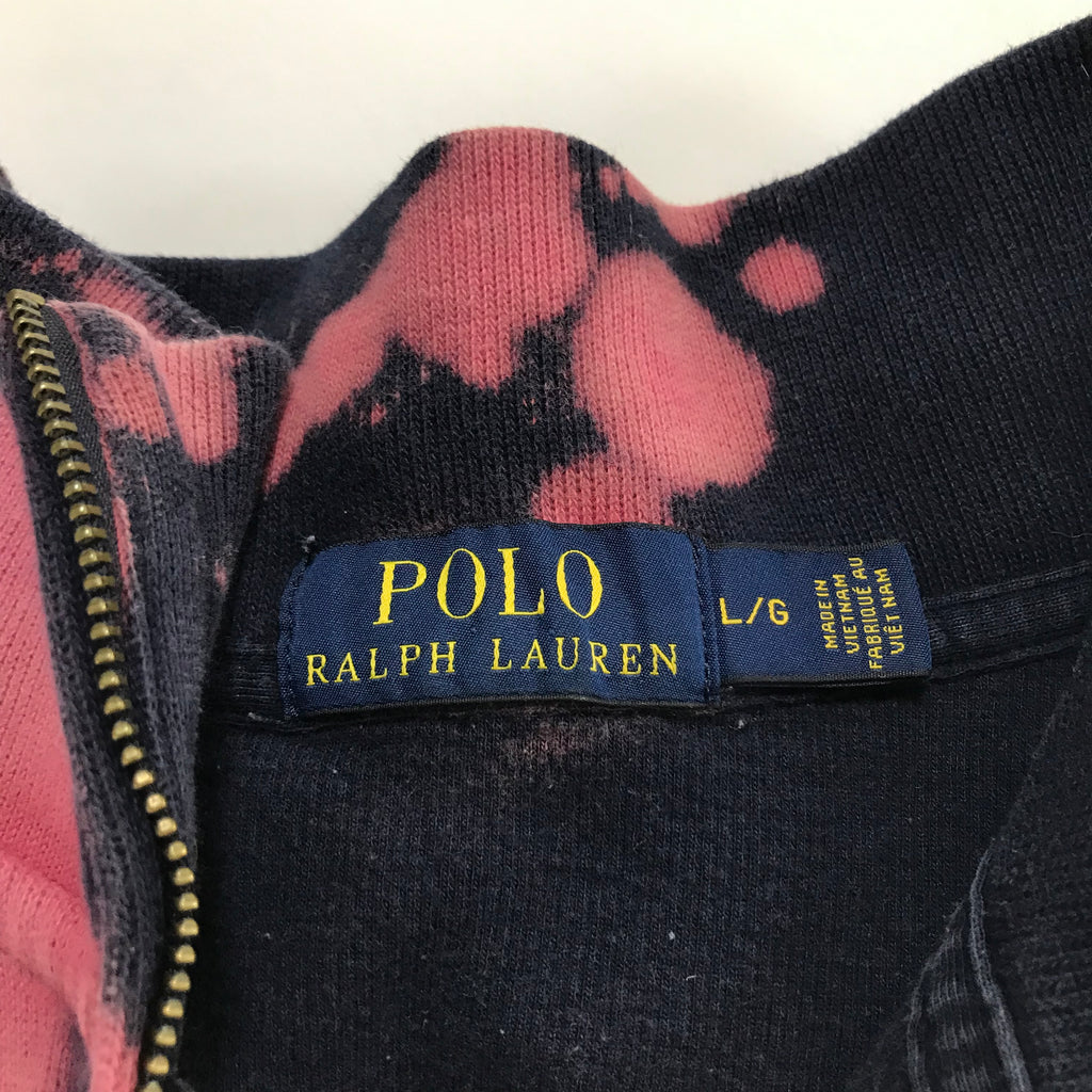 Custom Dyed Ralph Lauren Polo 1/4 Zip Pullover - L